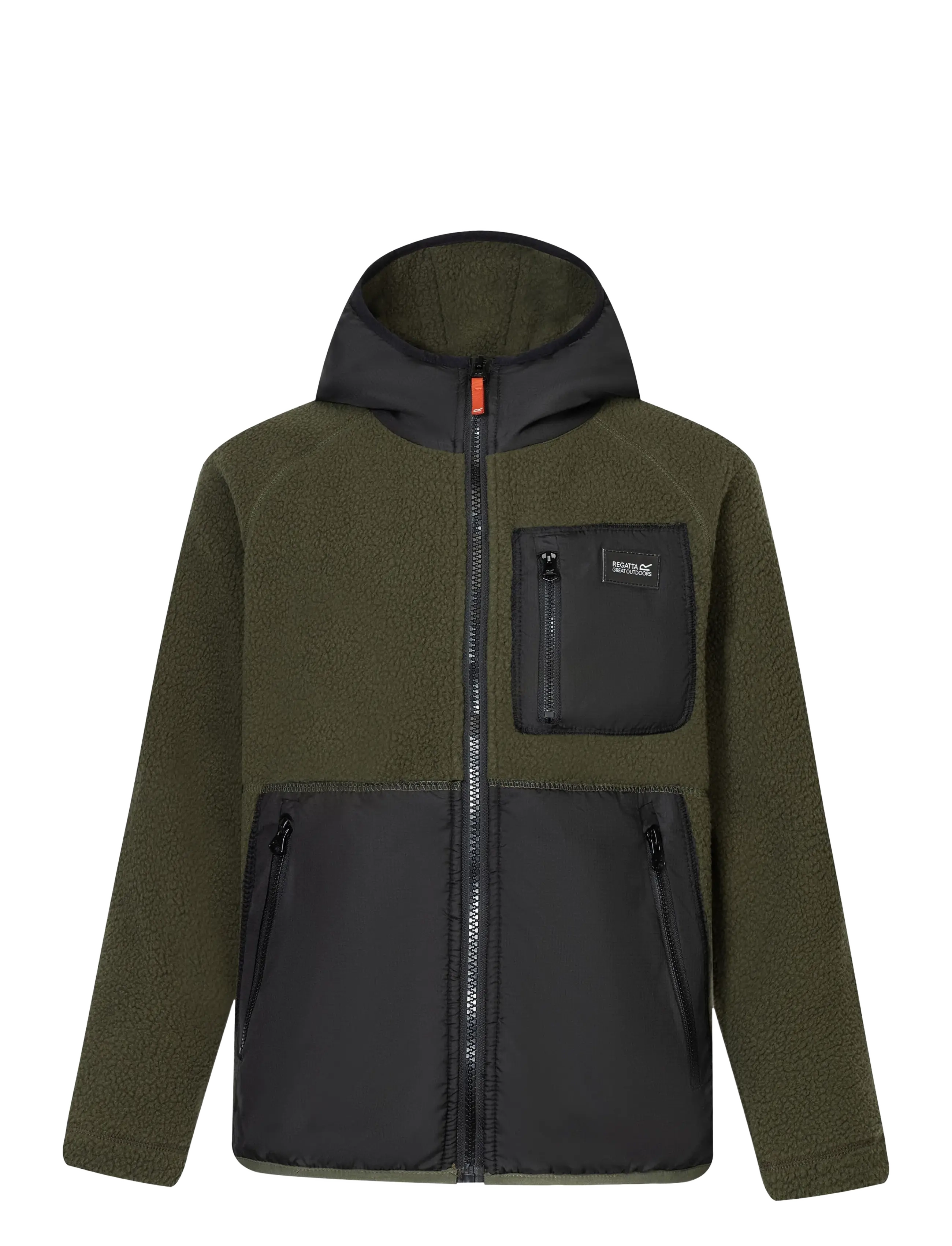 Regatta MunroHybrJk - Fliisid - DARK KHAKI/BLACK - 2BC / khaki/green
