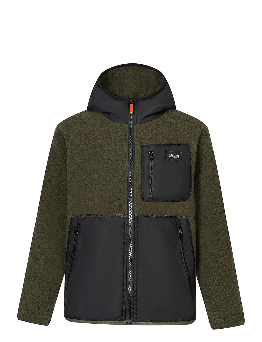Regatta - MunroHybrJk - fliisjakid - dark khaki/black - 2bc - 1