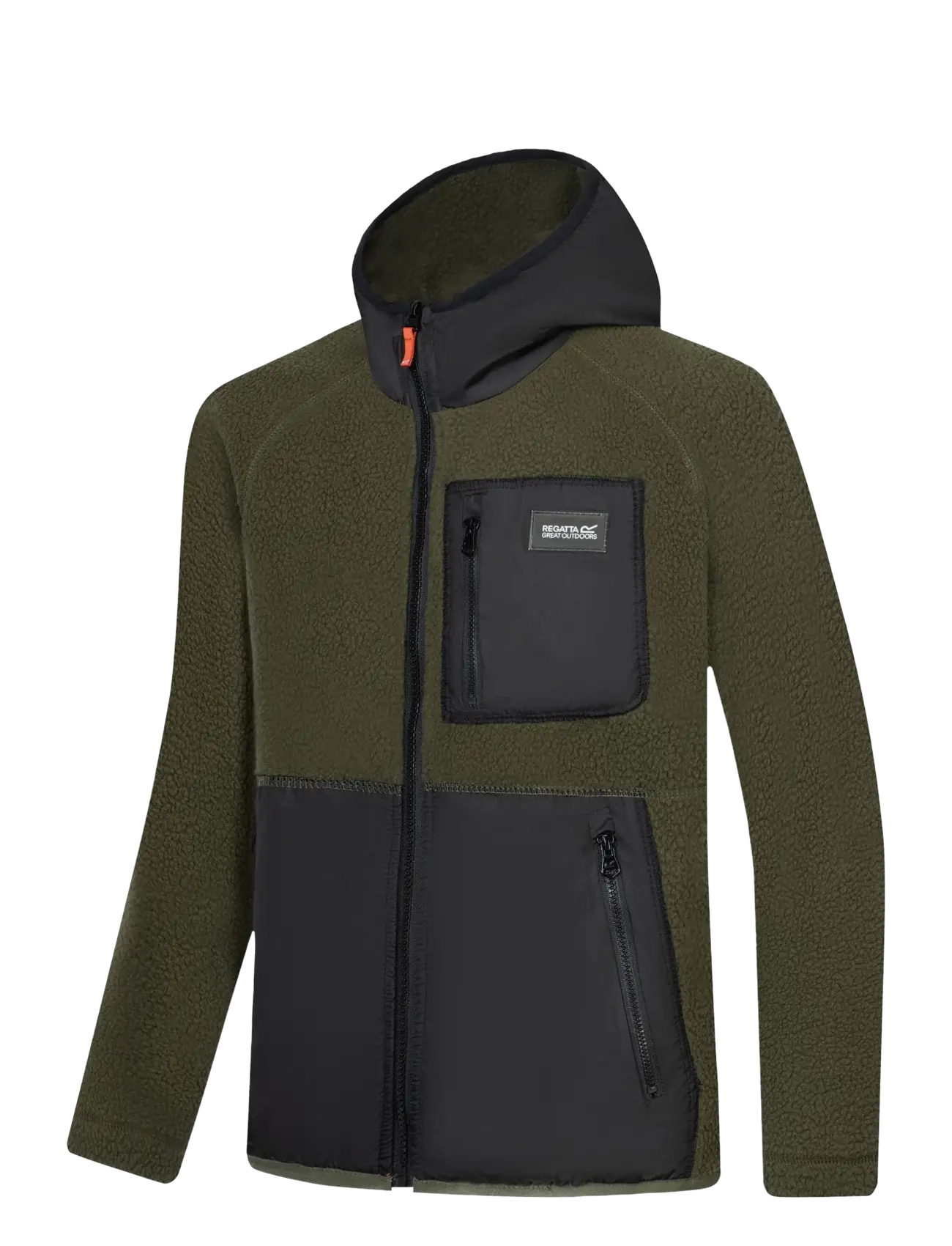 Regatta - MunroHybrJk - fliisjakid - dark khaki/black - 2bc - 3