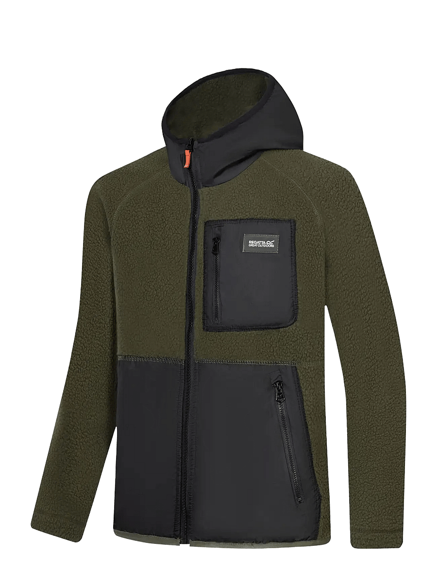 Regatta - MunroHybrJk - fliisjakid - dark khaki/black - 2bc - 3