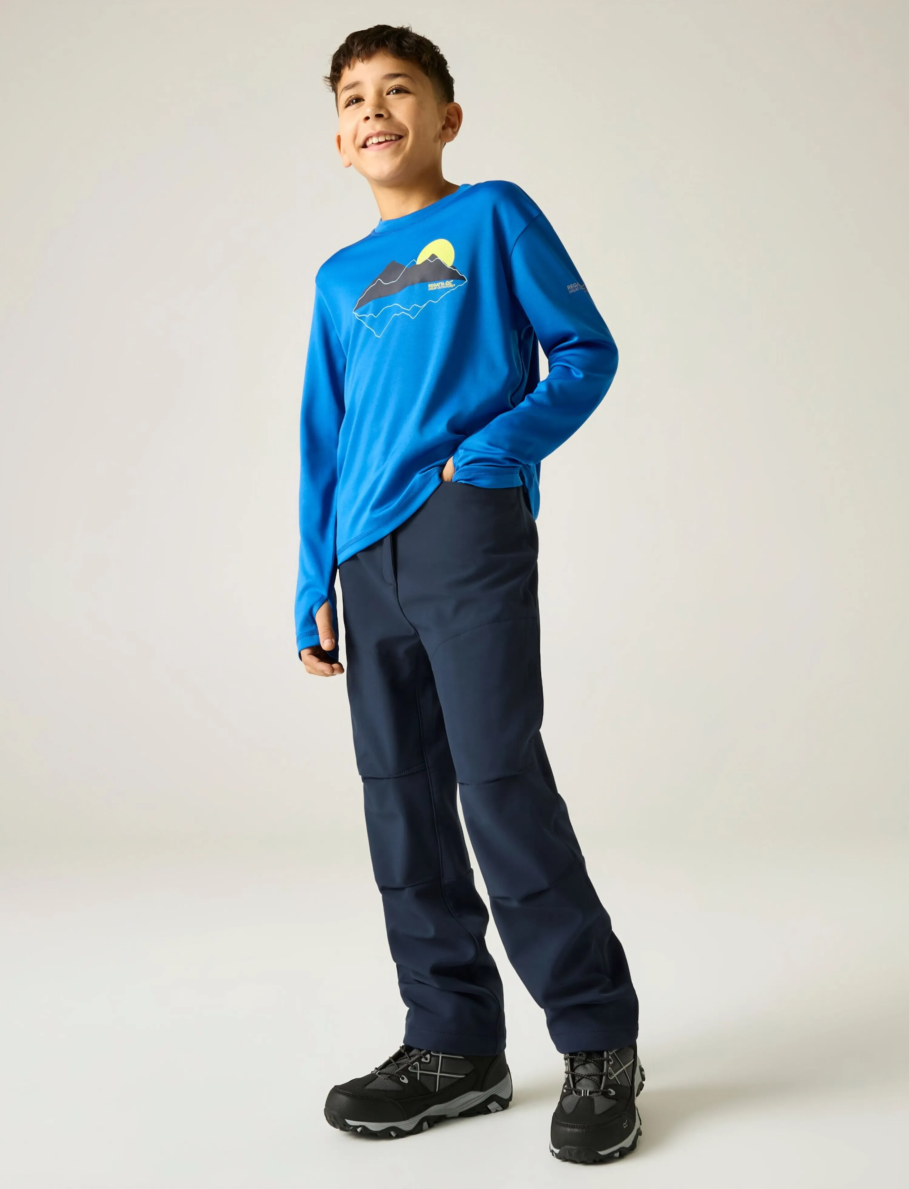 Regatta - KdUnisexSSTrs - outdoorhosen - navy - 540 - 0