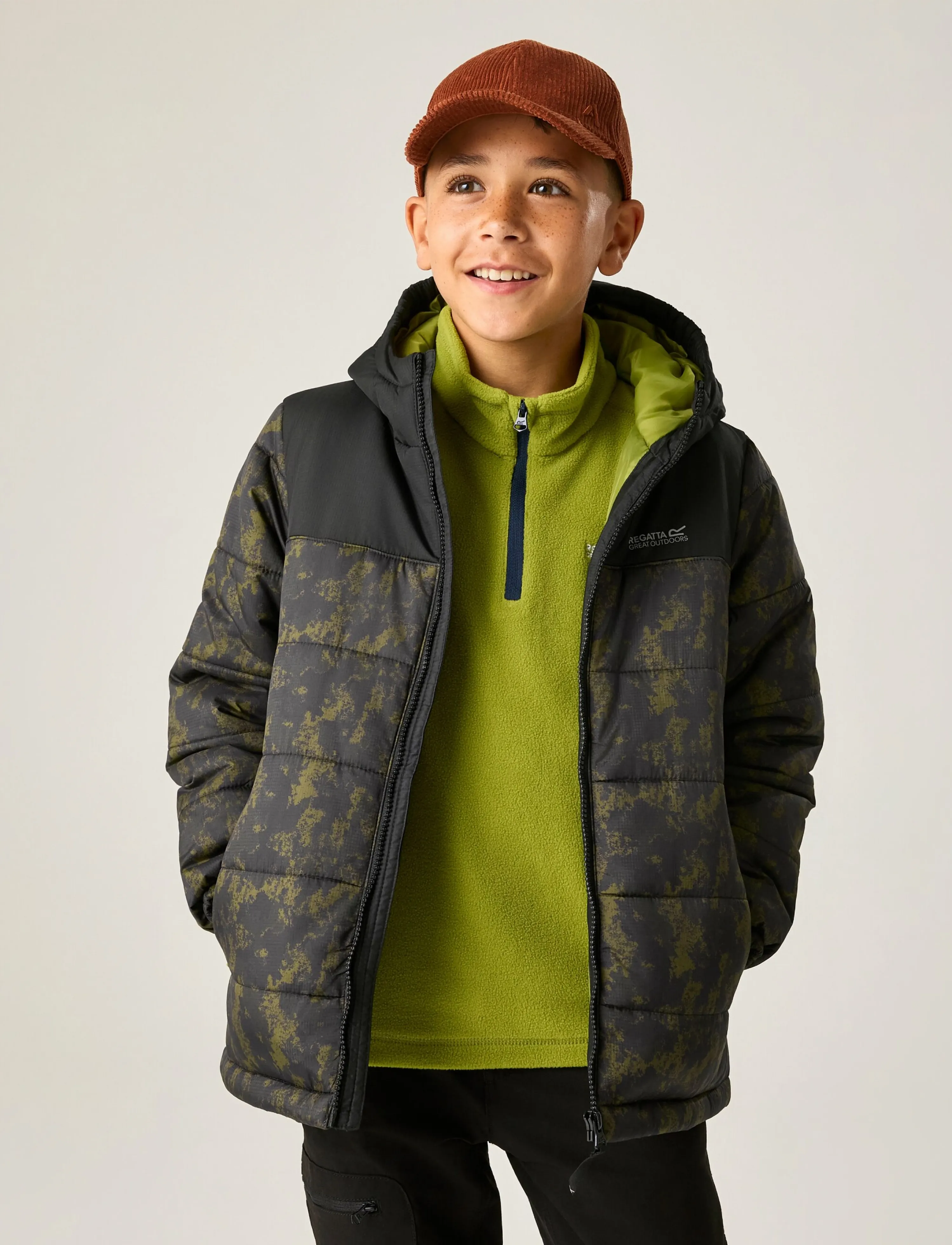 Regatta - Lofthouse - winterjacke - black/distress camo(cypress) - 0r0 - 0