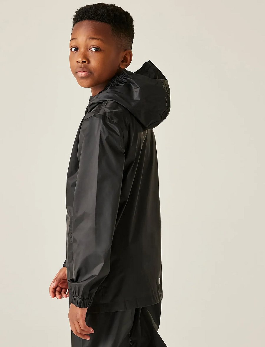 Regatta - Kid Pk It Jkt III - rain jackets - black - 800 - 4