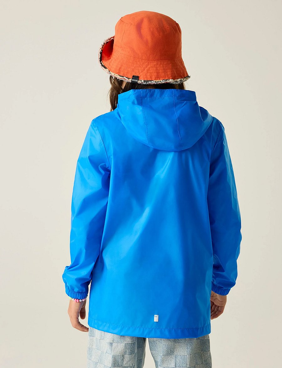 Regatta - Kid Pk It Jkt III - regenjacken - sonic blue - rad - 4