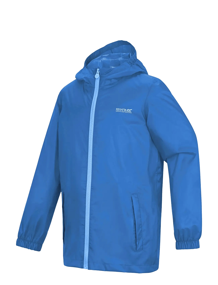 Regatta - Kid Pk It Jkt III - regenjacken - sonic blue - rad - 3