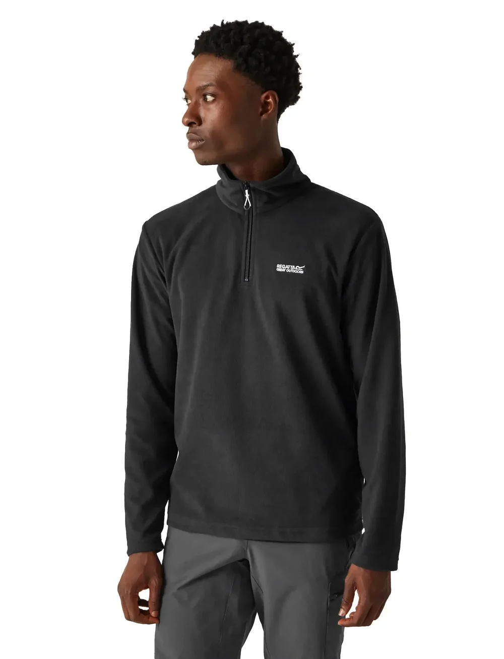 Regatta - Thompson - fleece og mellemlag - black - 5