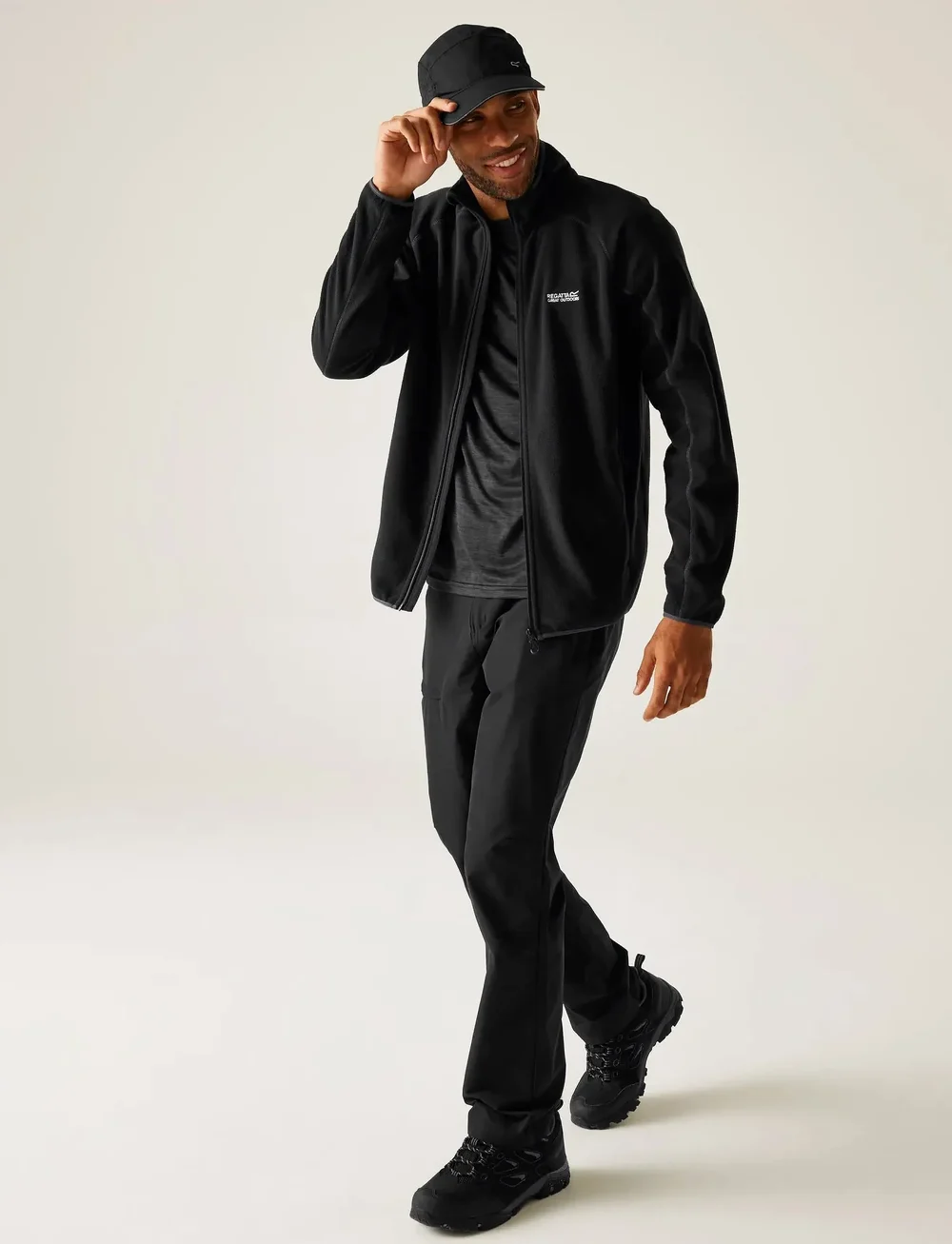 Regatta - Hadfield - fleece & midlayer - black - 5