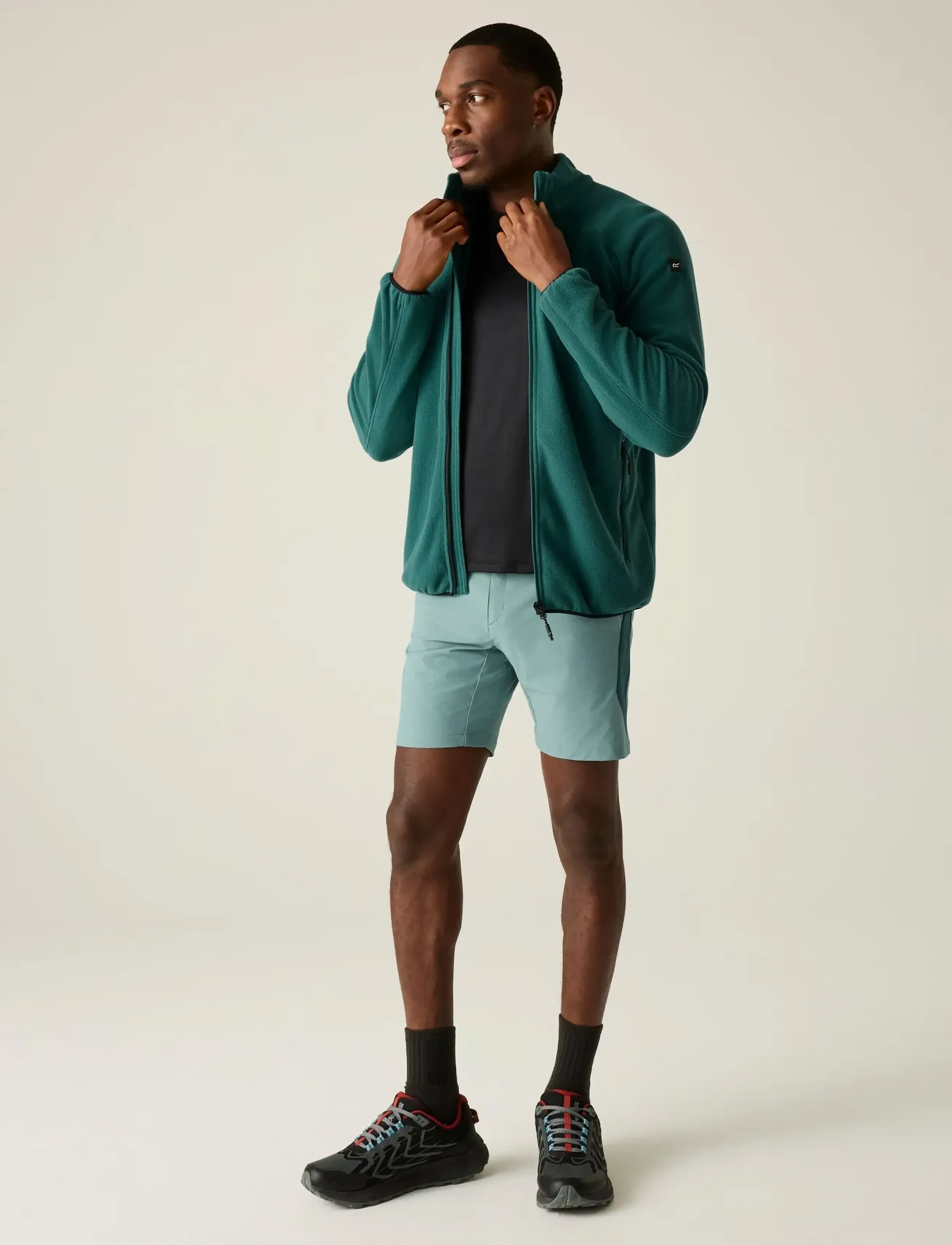 Regatta Hadfield, XXL, Green, Sport Fleeces & Midlayers > Sport Fleeces, Herre