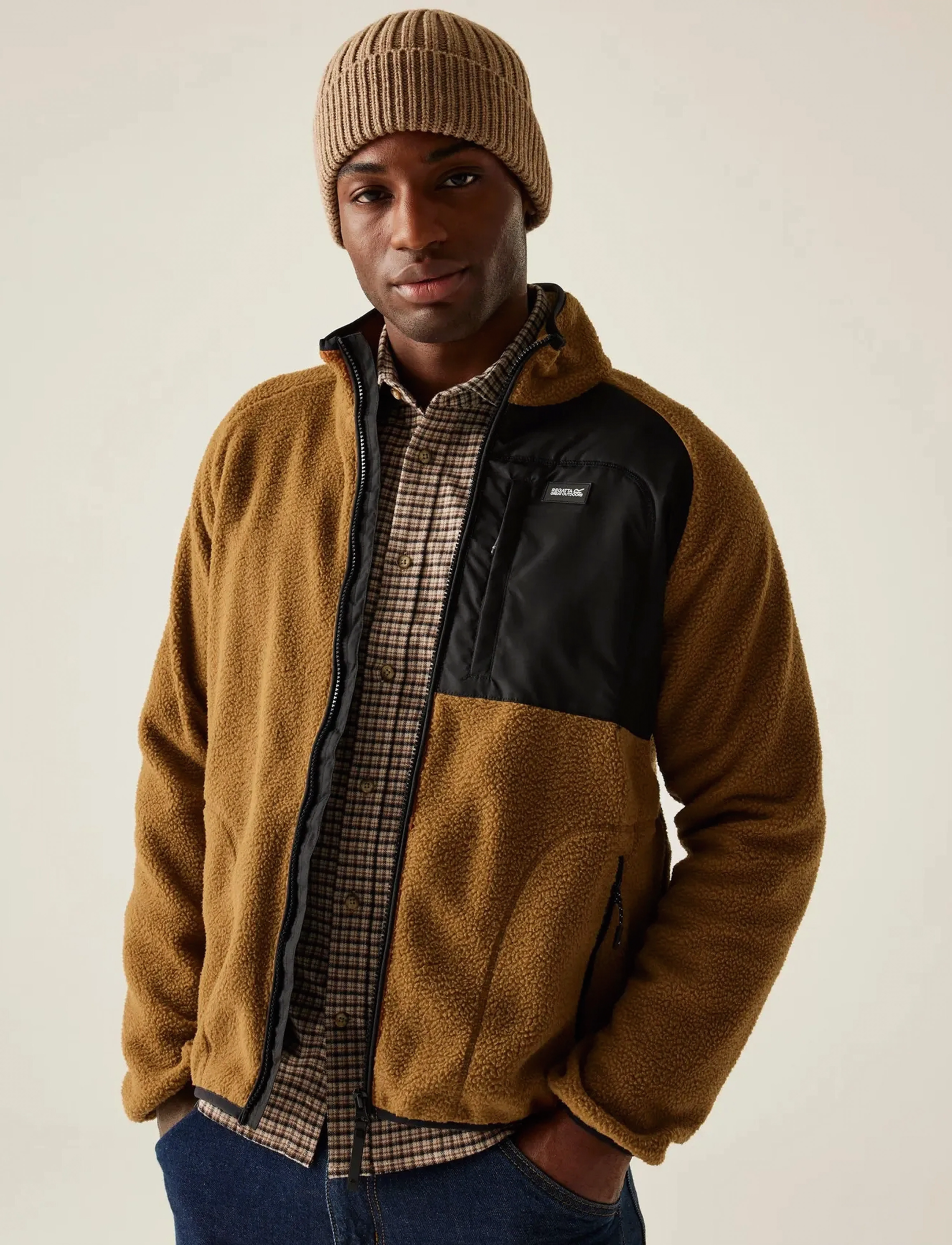Regatta Frankie Borg, XXL, Sport Fleeces & Midlayers, Braun - Fleeces, Männerswear