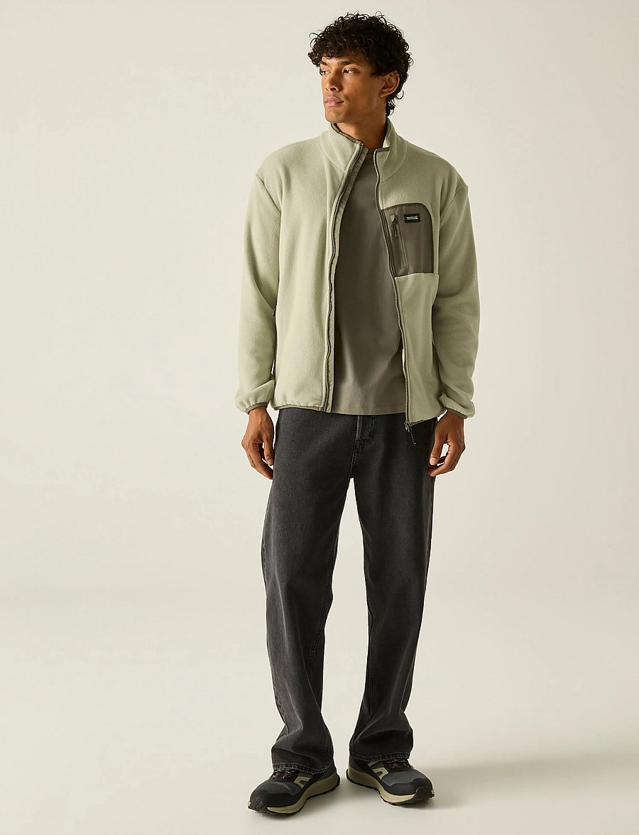 Regatta - FrankieF/ZFle - fleece & midlayer - abbeystone/smokey olive - 5