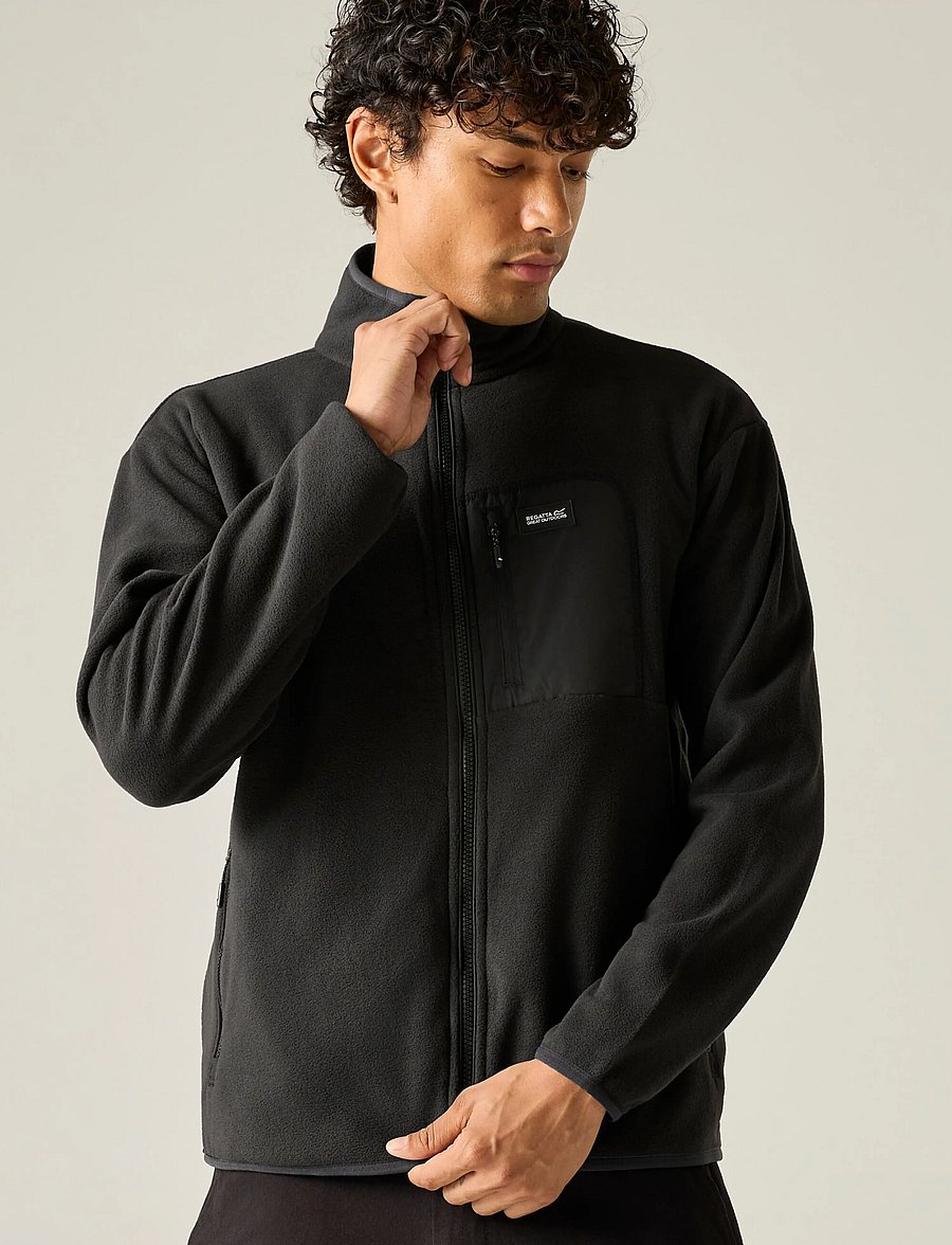 Regatta - FrankieF/ZFle - fleece & midlayer - black/black - 5