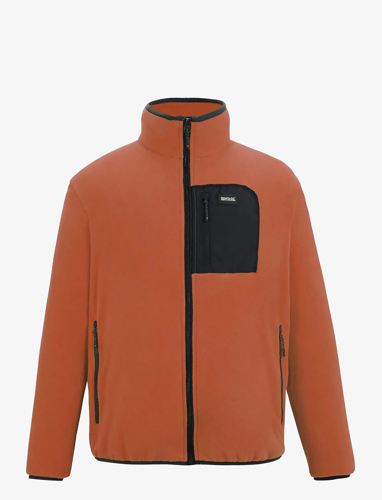Regatta - Frankie F/Z Fleece - fleece og mellemlag - brick/black - 1