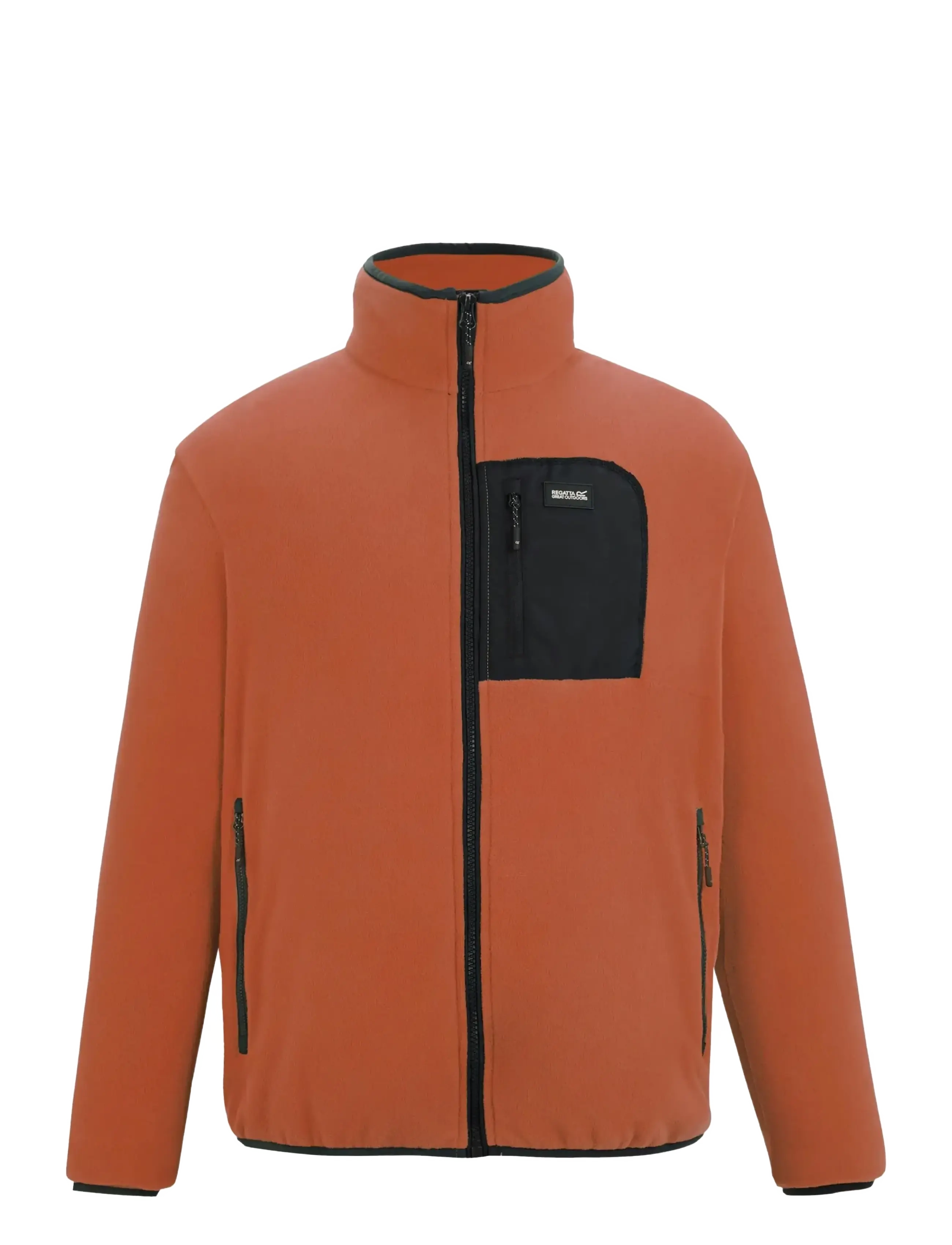 Regatta Frankie F/Z Fleece - Regatta - BRICK/BLACK / orange