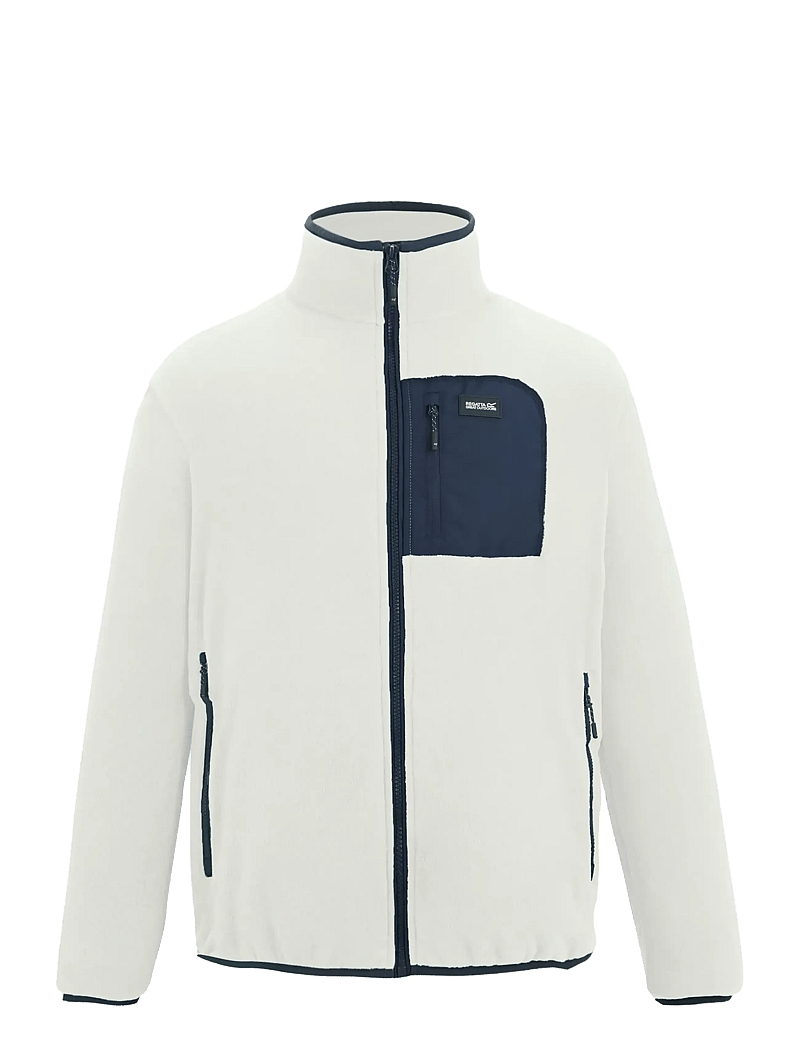 Regatta - Frankie F/Z Fleece - fleece & midlayer - whitestone/navy - 1