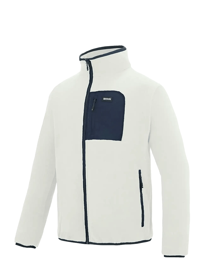 Regatta - Frankie F/Z Fleece - fleece & midlayer - whitestone/navy - 3