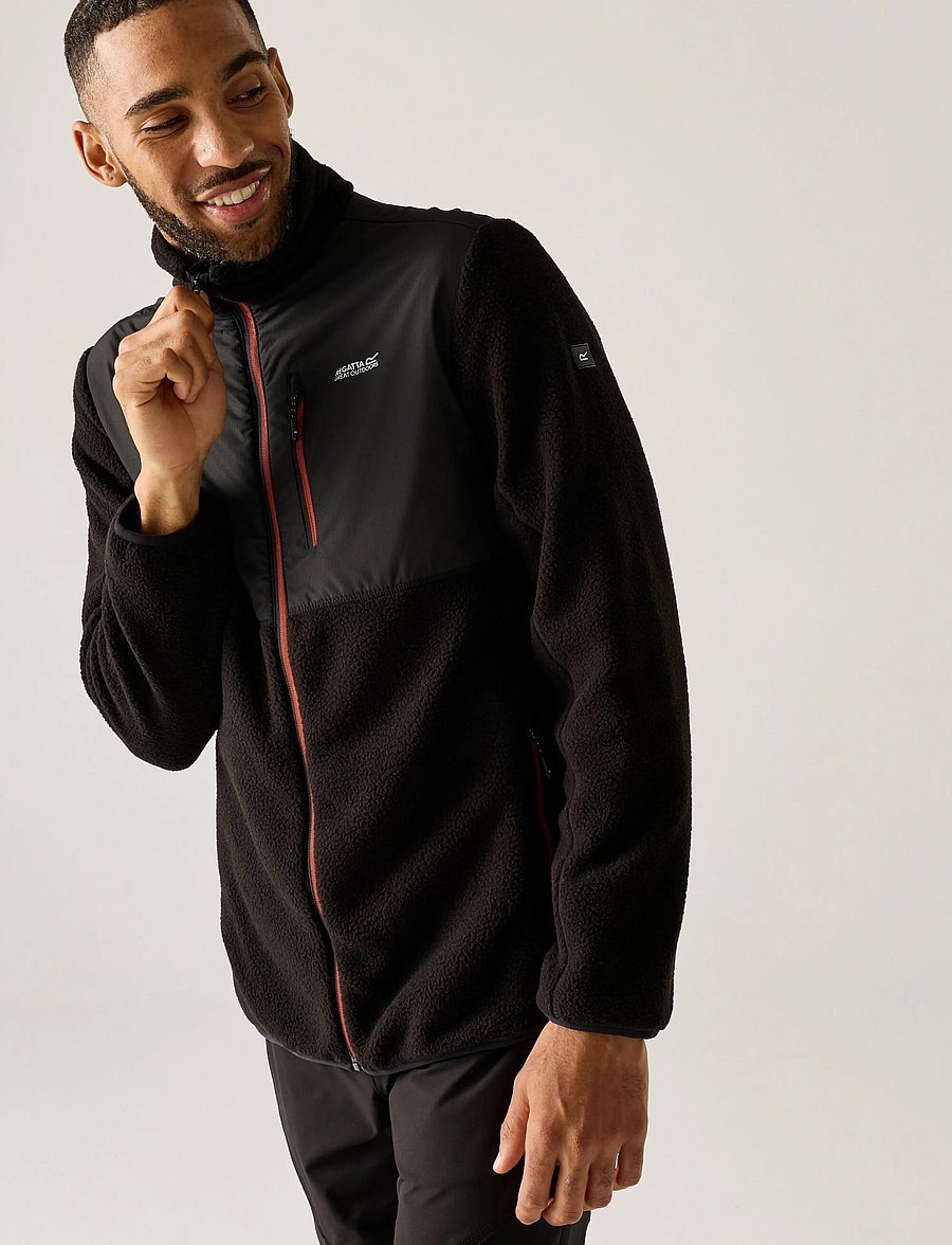 Regatta - Morran WR fleece / Morran WR fleece - black (burnt henna) - 0