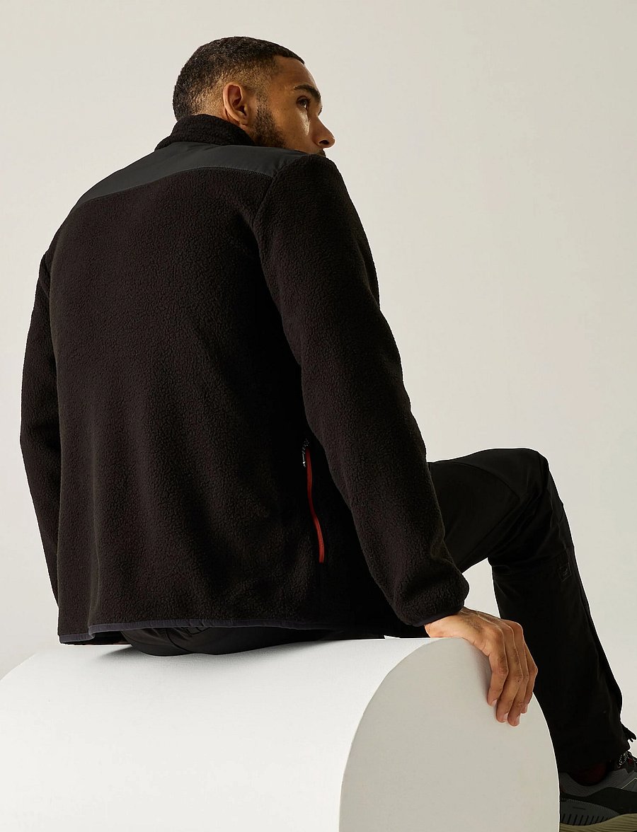 Regatta - Morran WR fleece / Morran WR fleece - black (burnt henna) - 4