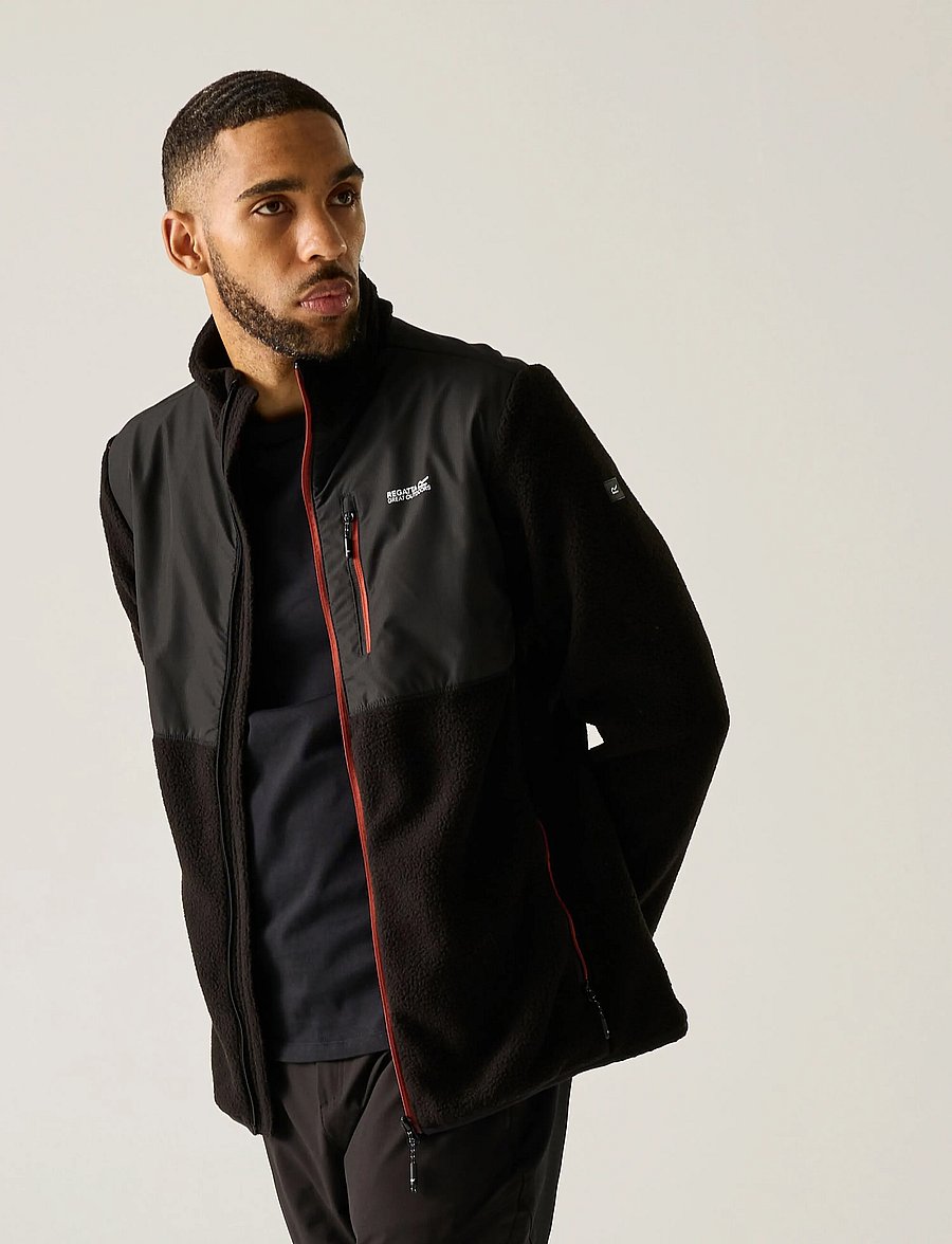 Regatta - Morran WR fleece / Morran WR fleece - black (burnt henna) - 5