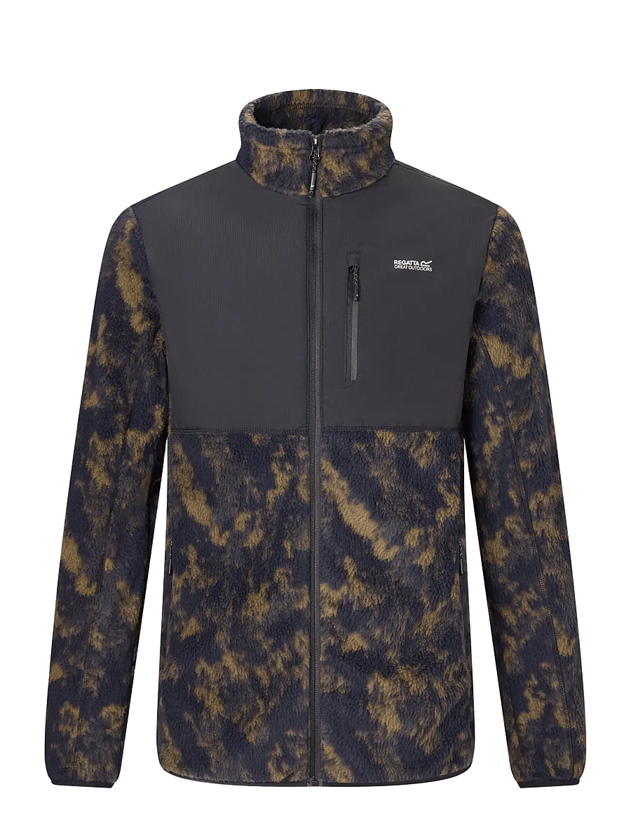 Regatta - Morran WR fleece / Morran WR fleece - textured print/black - 1
