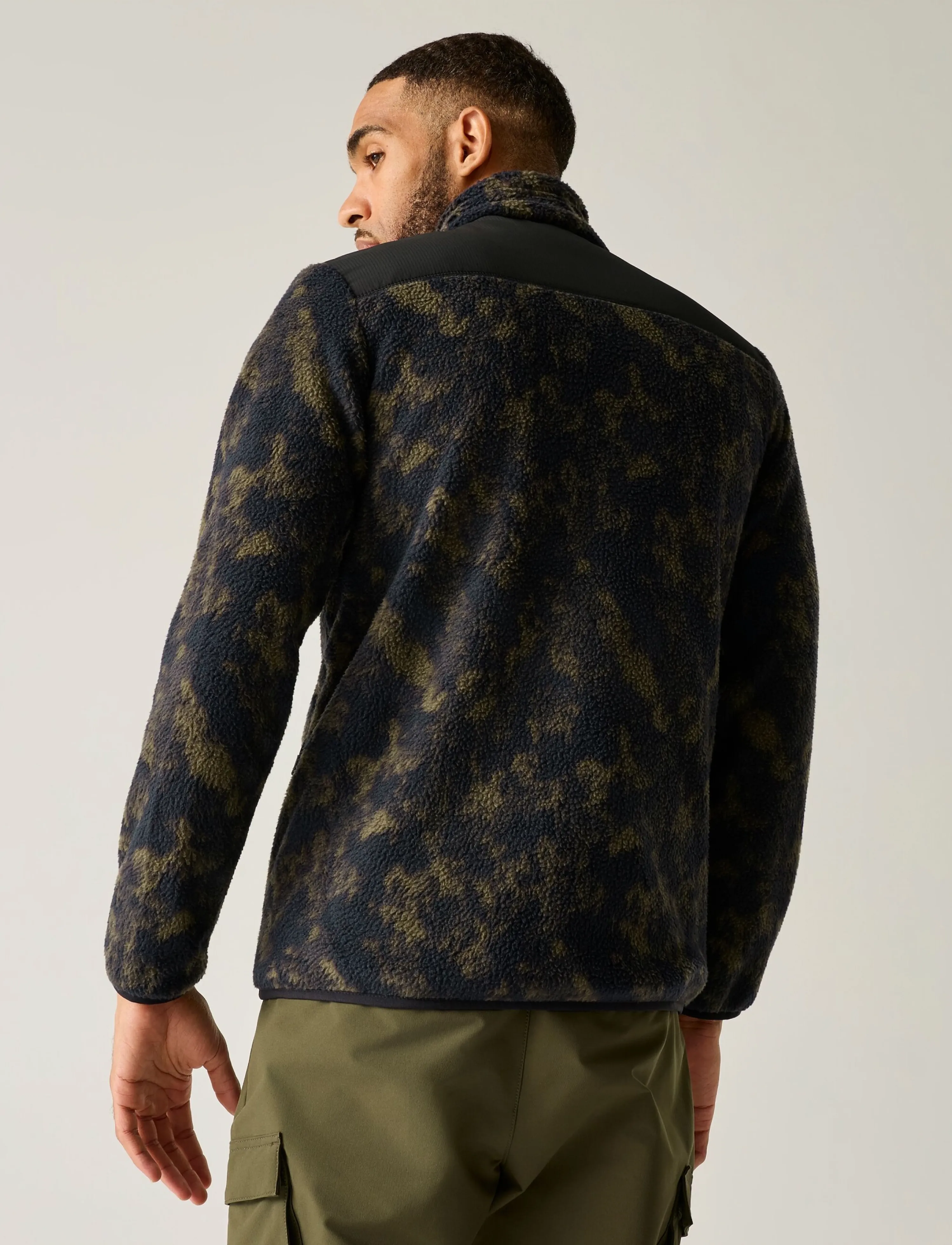 Regatta - Morran WR fleece / Morran WR fleece - textured print/black - 4