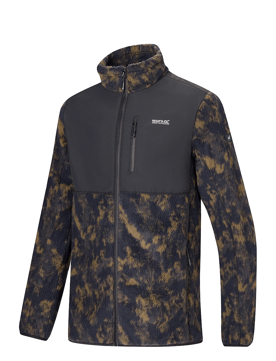 Regatta - Morran WR fleece / Morran WR fleece - textured print/black - 3