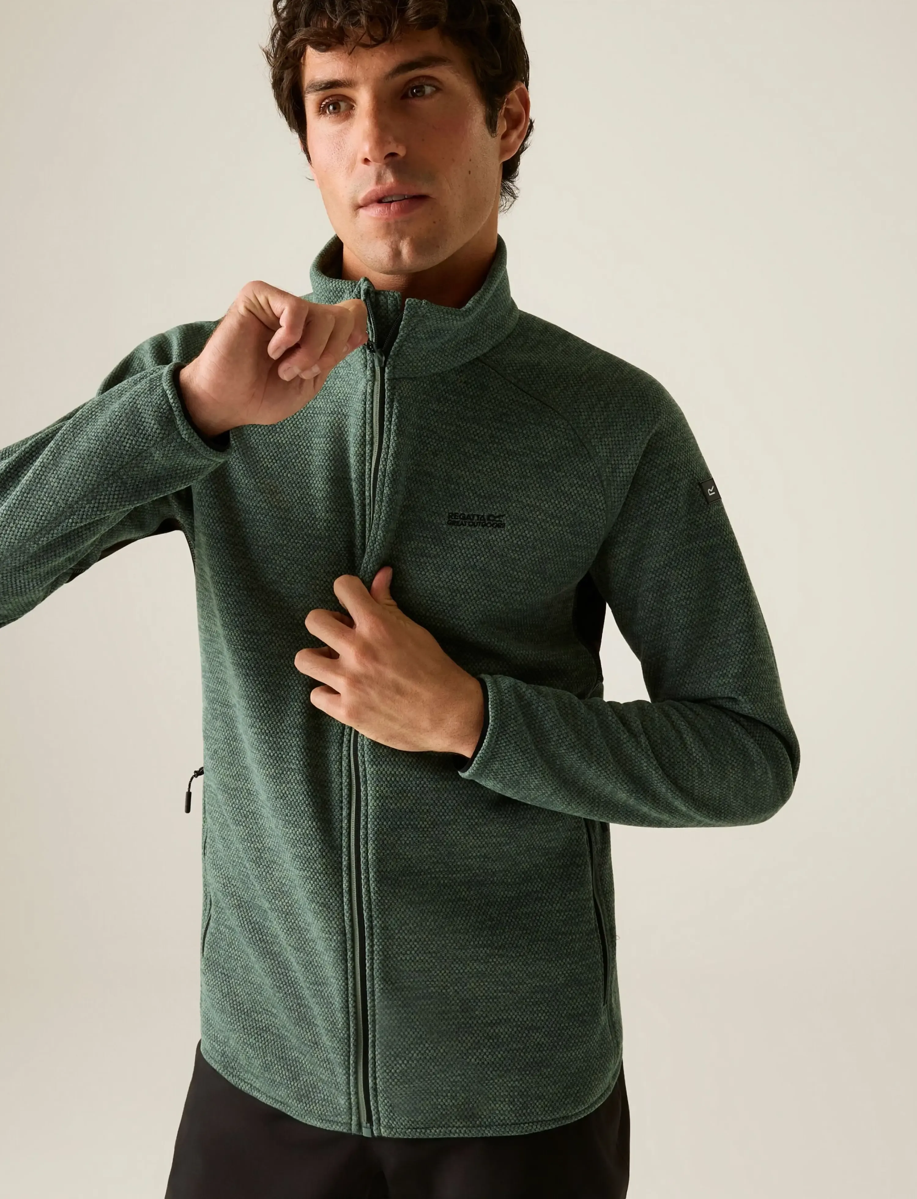 Regatta - Harrow / Harrow - fleece & midlayer - dark forest green - 0