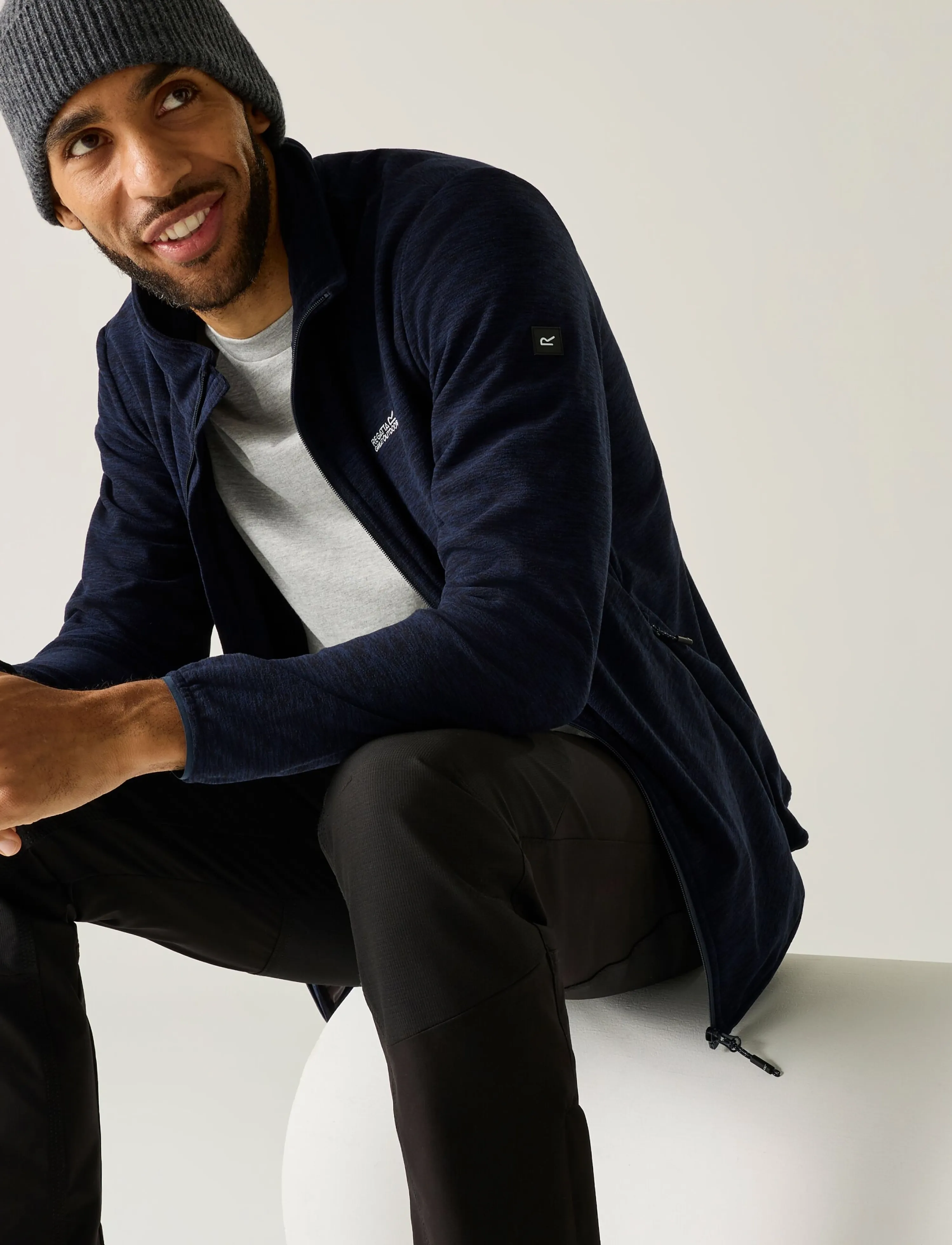 Regatta Harrow / Harrow, XL, Sport Fleeces & Midlayers, Marineblau - Männerswear
