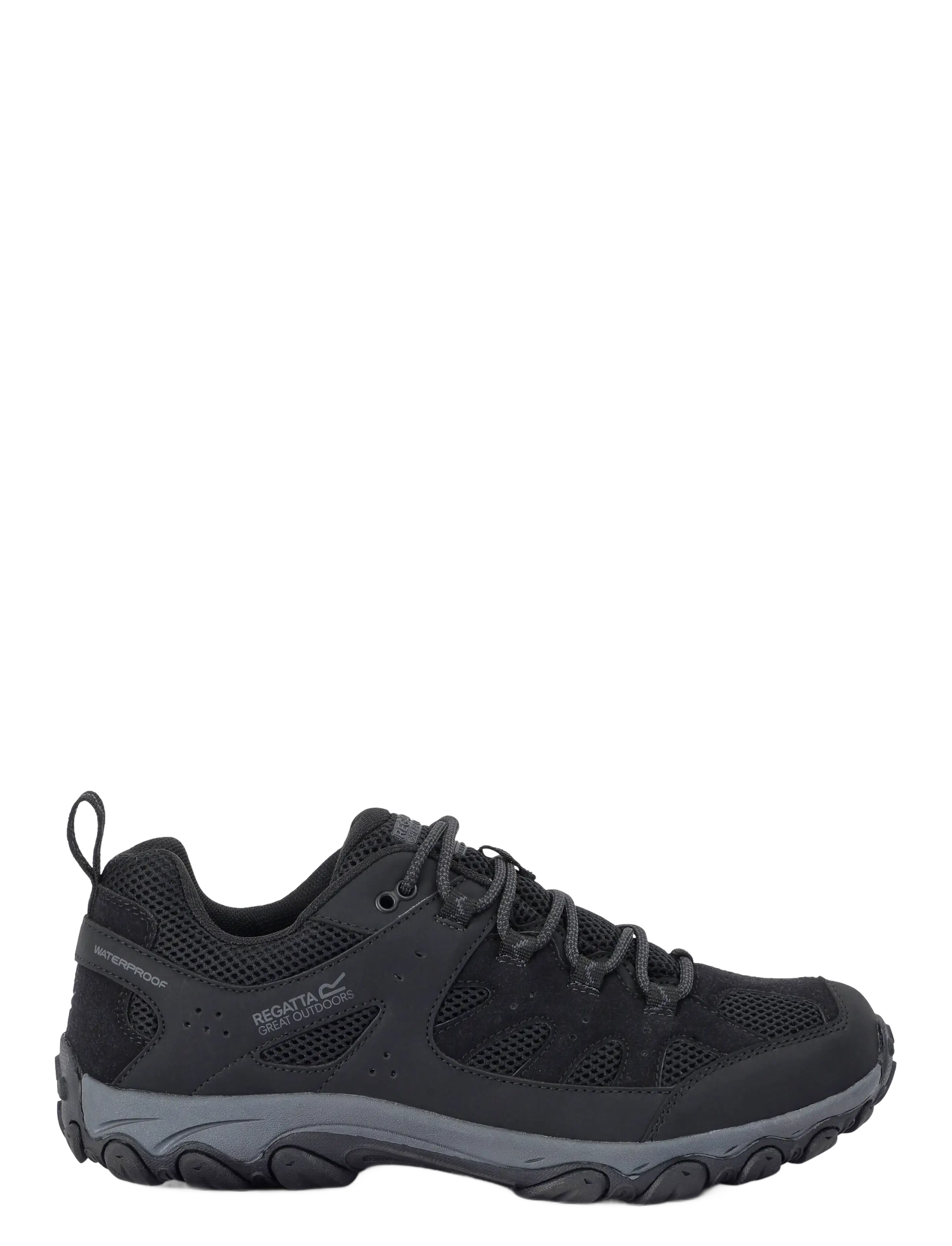 Regatta EdgepointIVLow - Wanderschuhe - BLACK/GRANIT / black