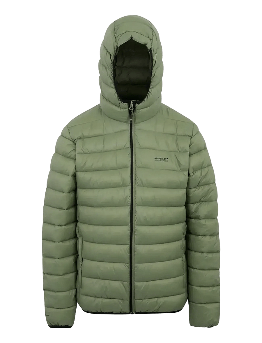 Regatta - Hooded Marizion - doudounes - oil green - 1