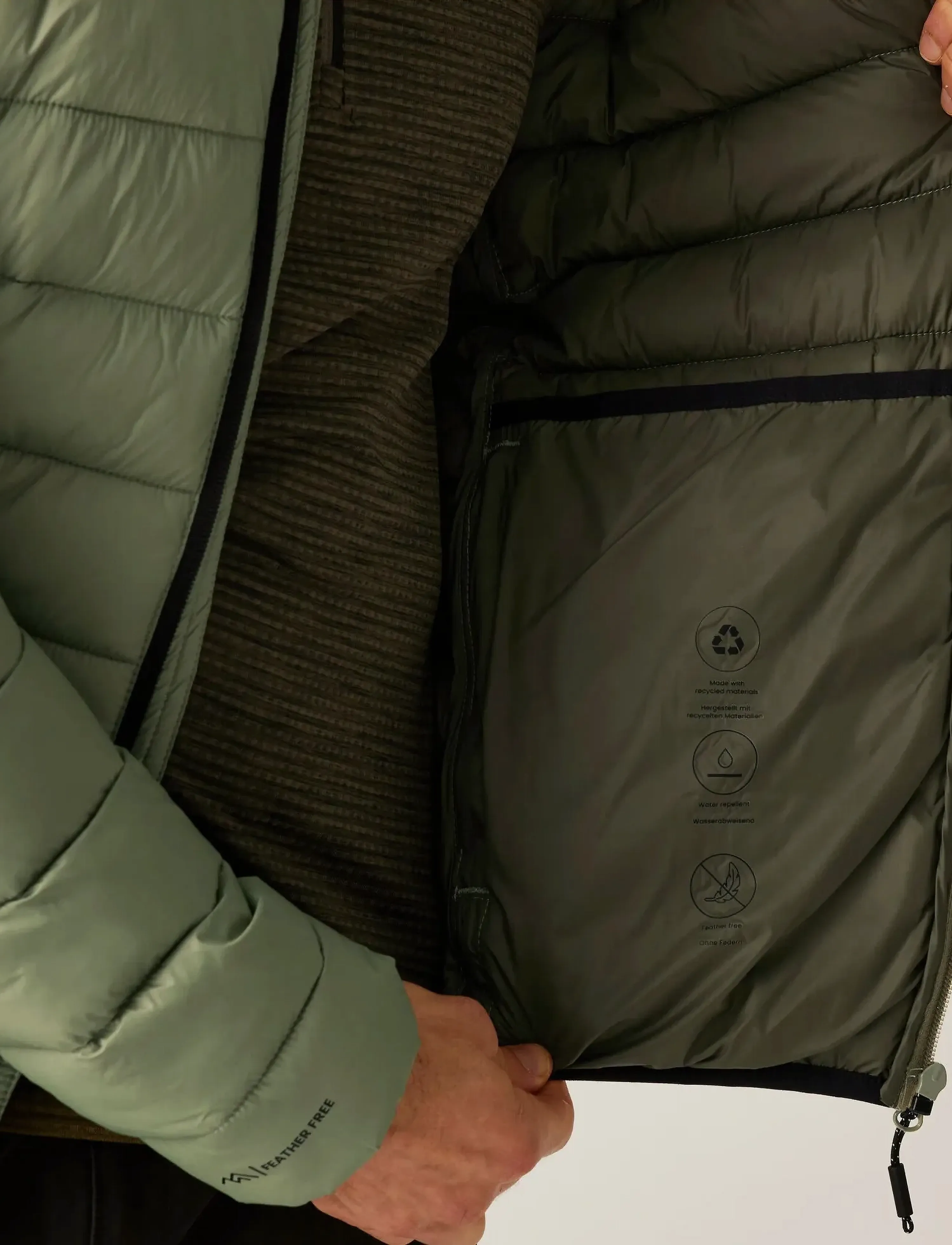 Regatta Hooded Marizion dunjackor herr – bild 5