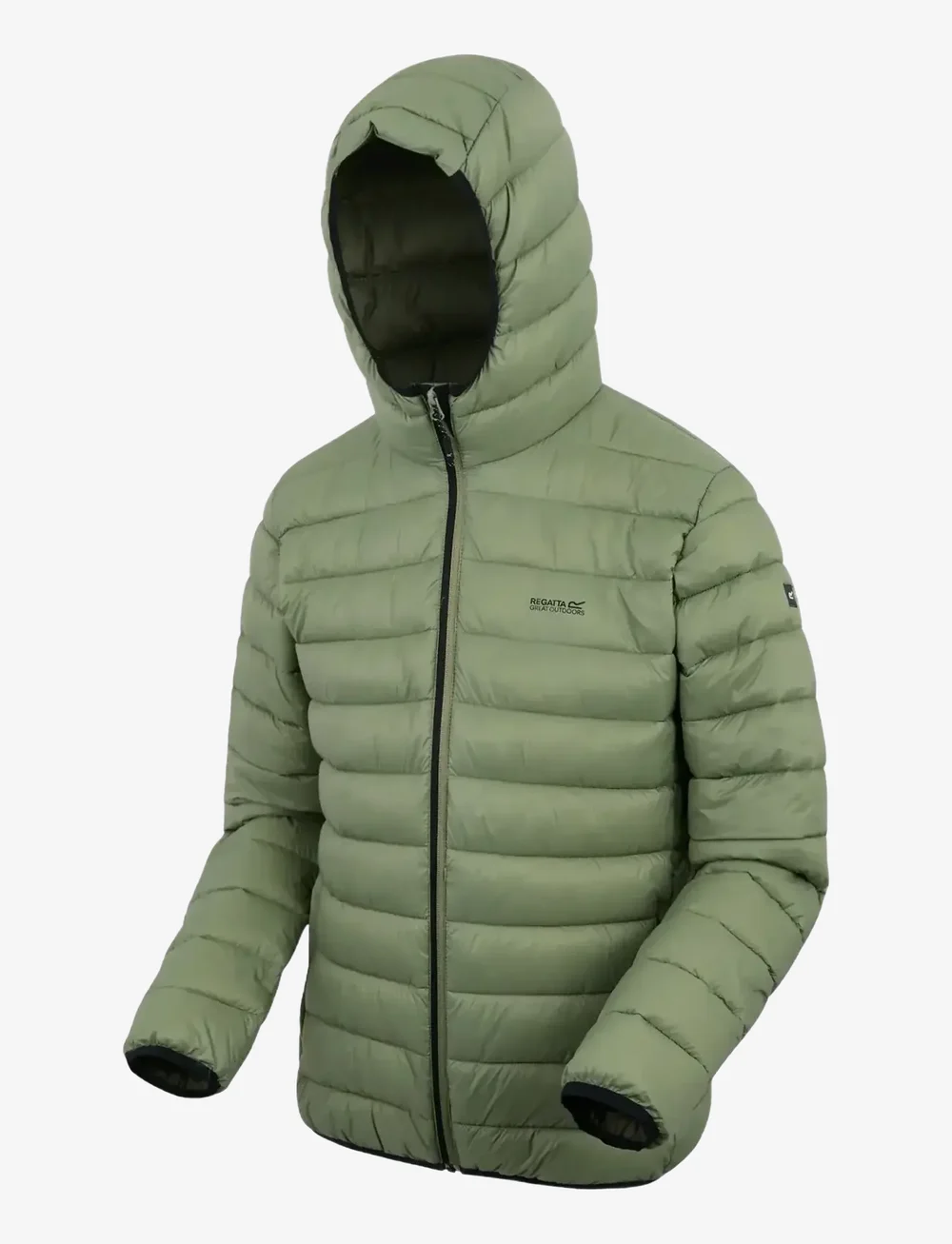 Regatta - Hooded Marizion - gewatteerde jassen - oil green - 3