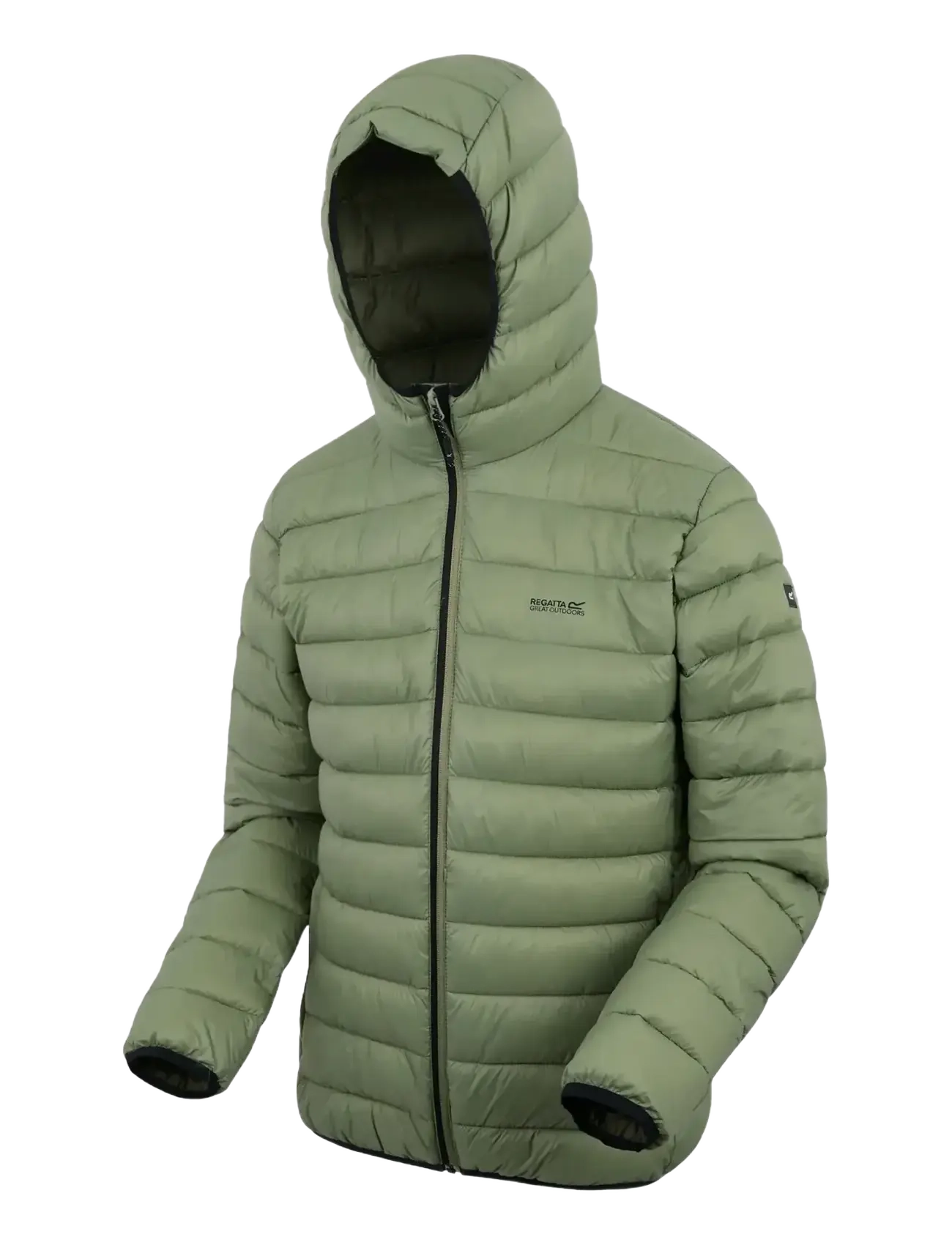 Regatta - Hooded Marizion - doudounes - oil green - 3