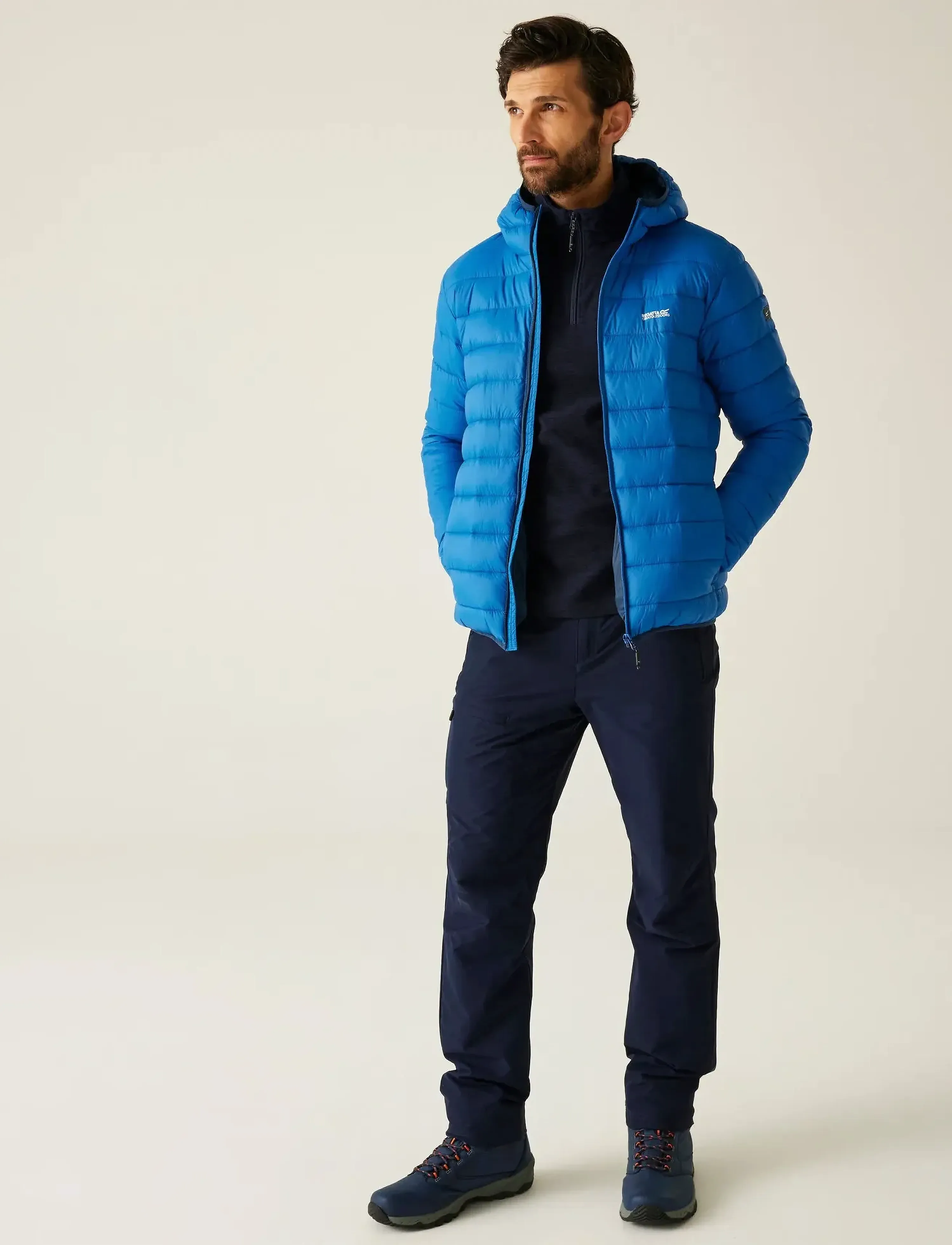 Regatta - Hooded Marizion - daunenjacken - snorkel blue - 5