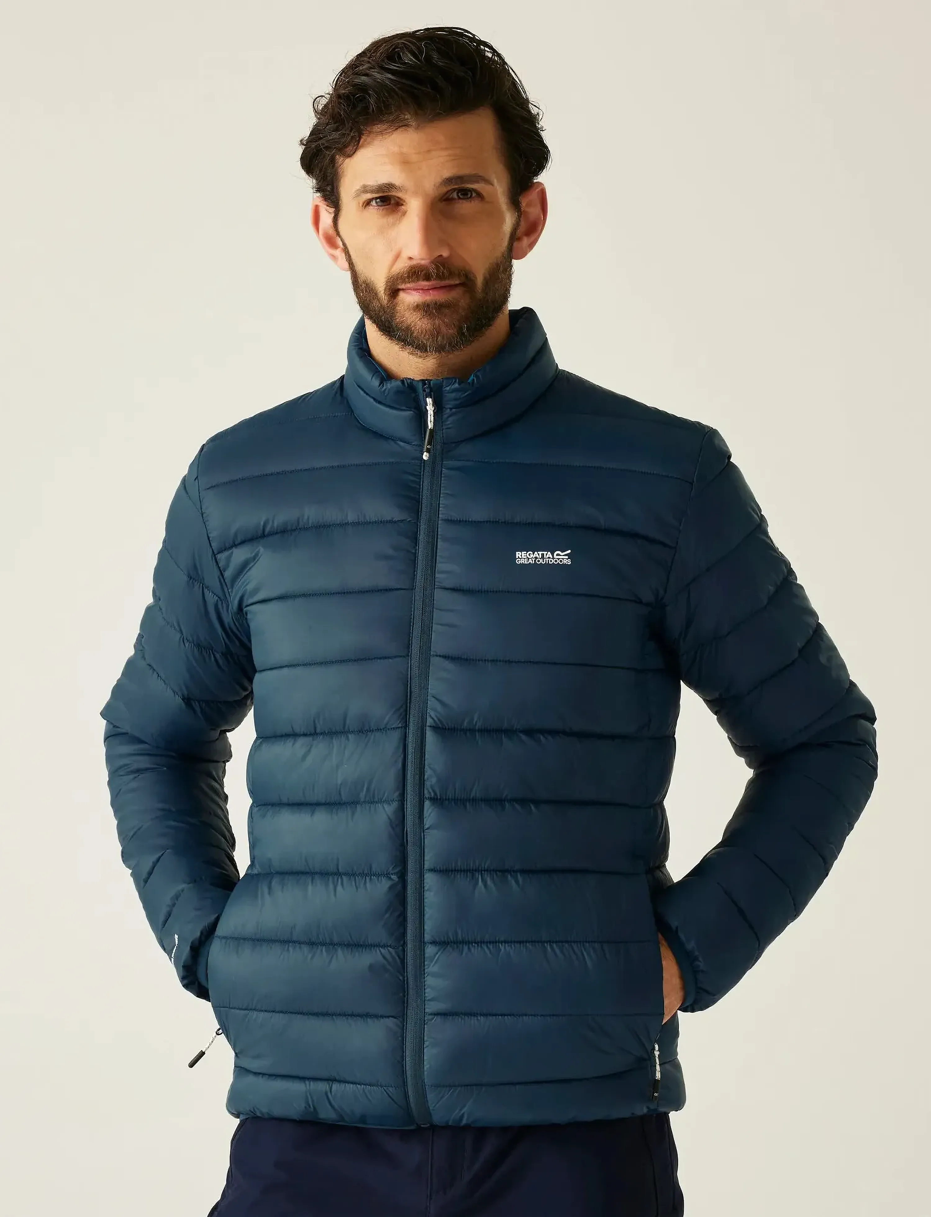 Regatta Marizion, S, Sport Jackets, Marineblau - Padded Männerswear