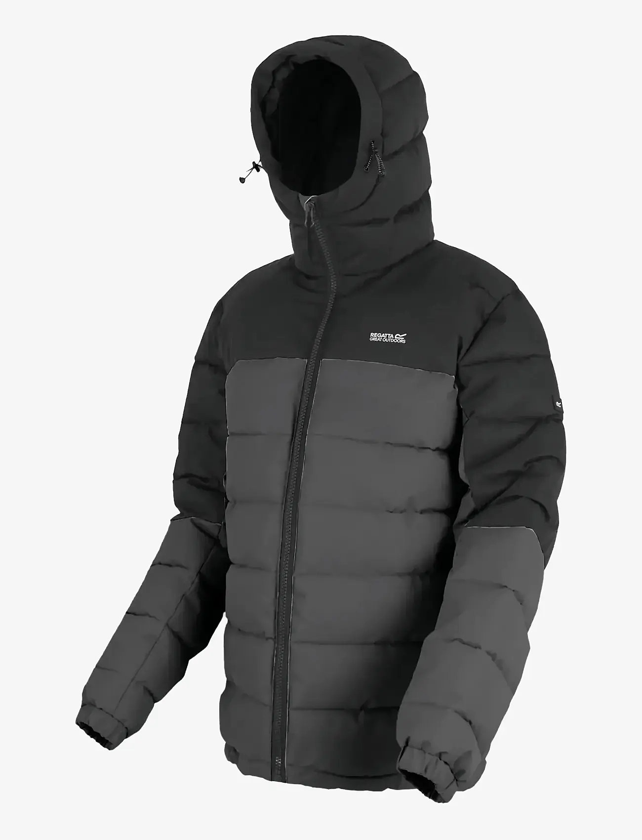 Regatta - Aldthorn - sulejoped ja voodriga joped - ash/black - 3