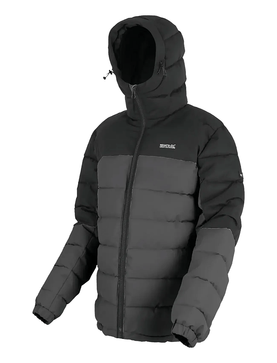 Regatta - Aldthorn - dunjackor - ash/black - 3