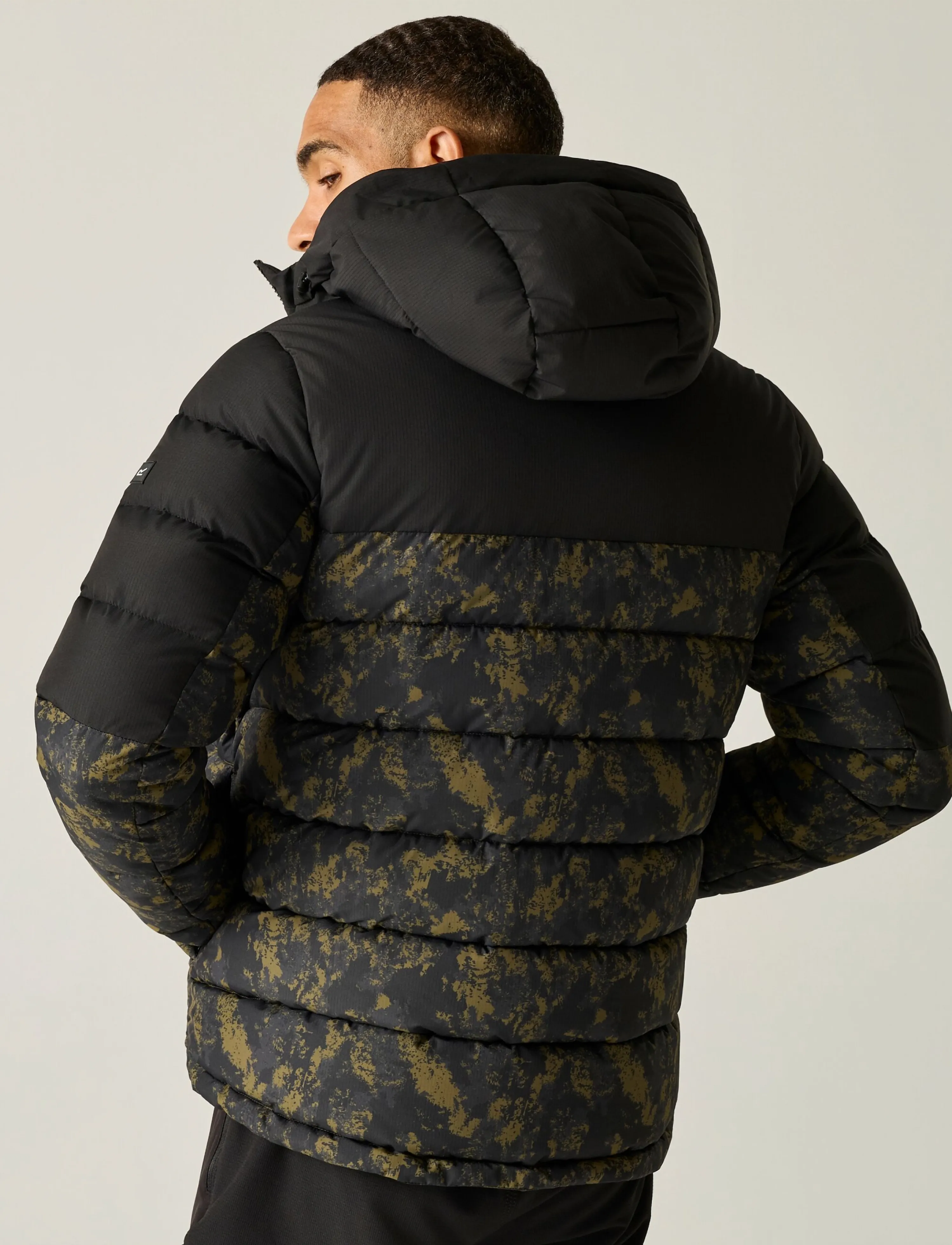 Regatta - Aldthorn - daunenjacken - textured print/black - 4