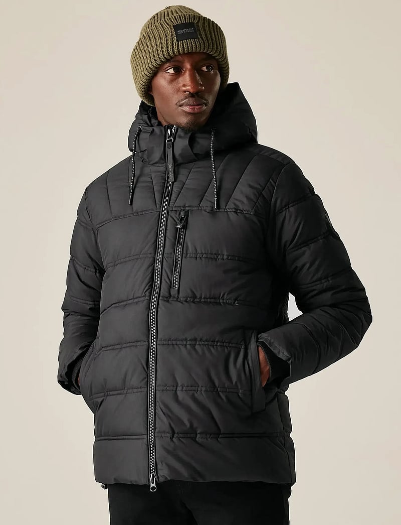 Regatta - Leeshaw - sulejoped ja voodriga joped - black - 0