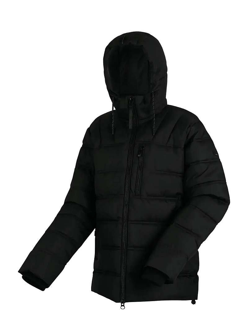 Regatta - Leeshaw - sulejoped ja voodriga joped - black - 3