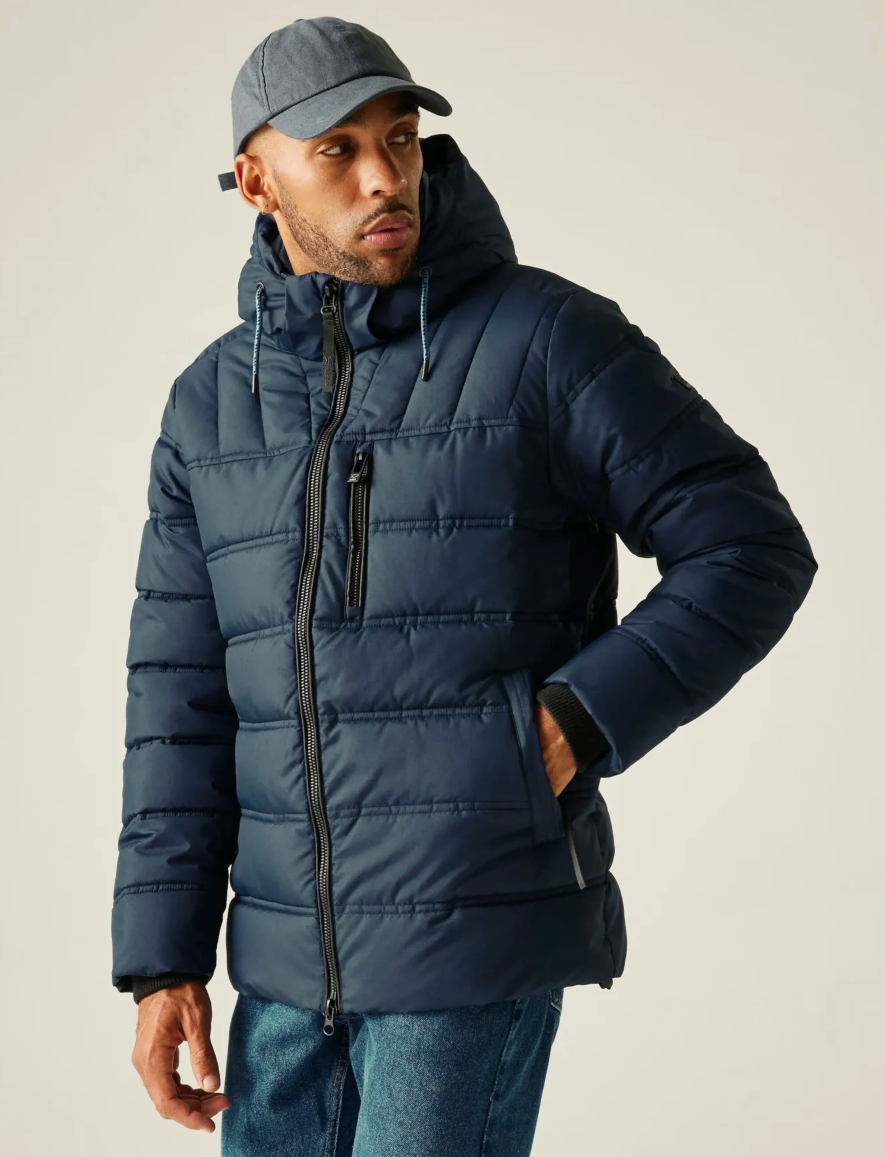 Regatta Leeshaw, S, Navy, Sport Jackets > Sport Padded Jackets, Herre