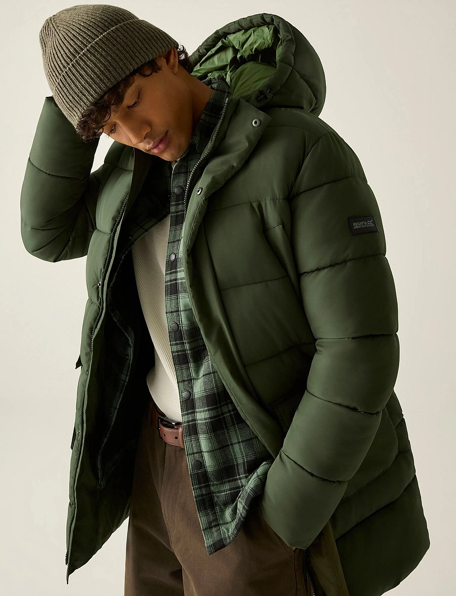 Regatta - Marek longline / Marek longline - friluftsjackor - dark khaki(nephrite green) - 0