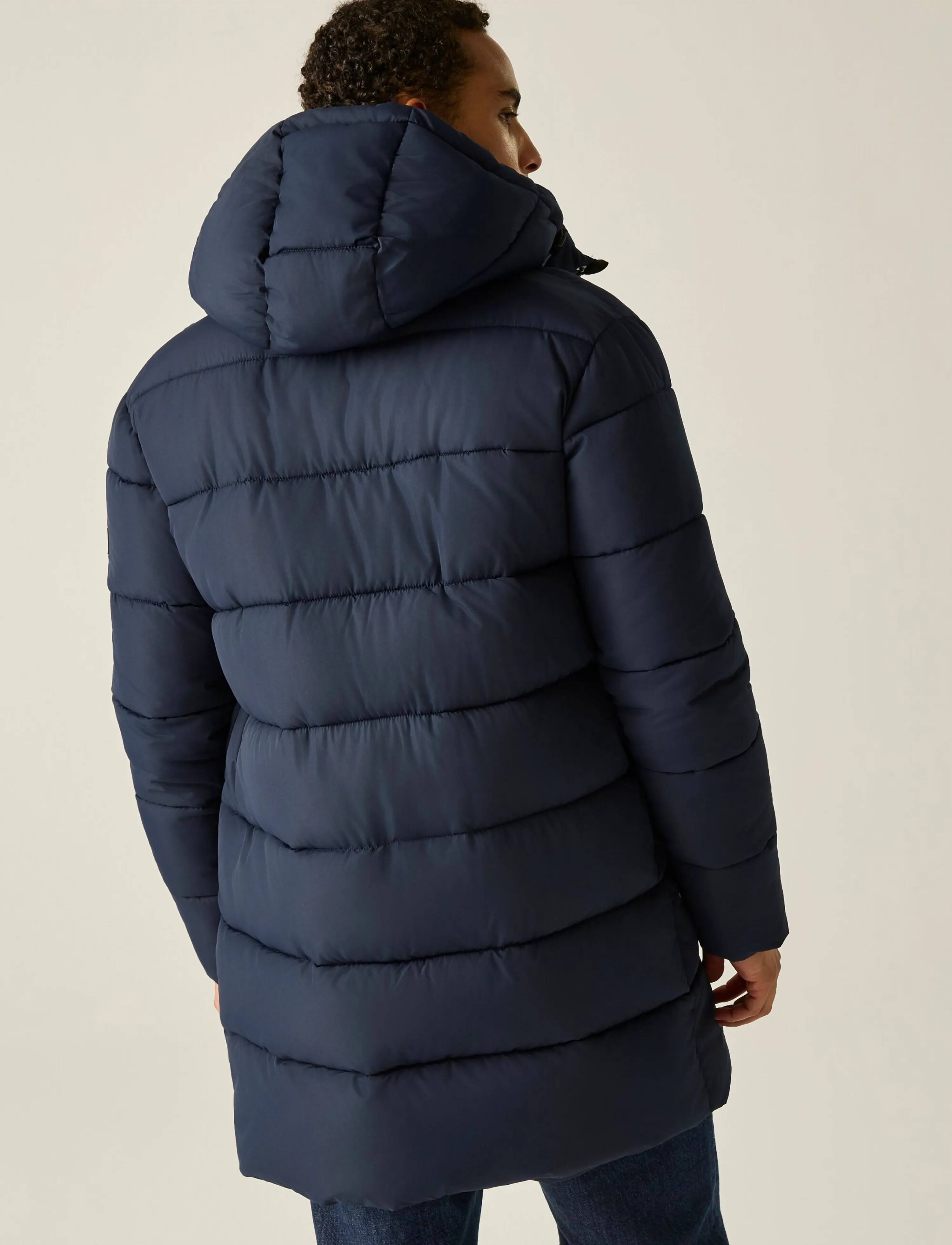 Regatta - Marek longline / Marek longline - navy(grey mirage) - 4