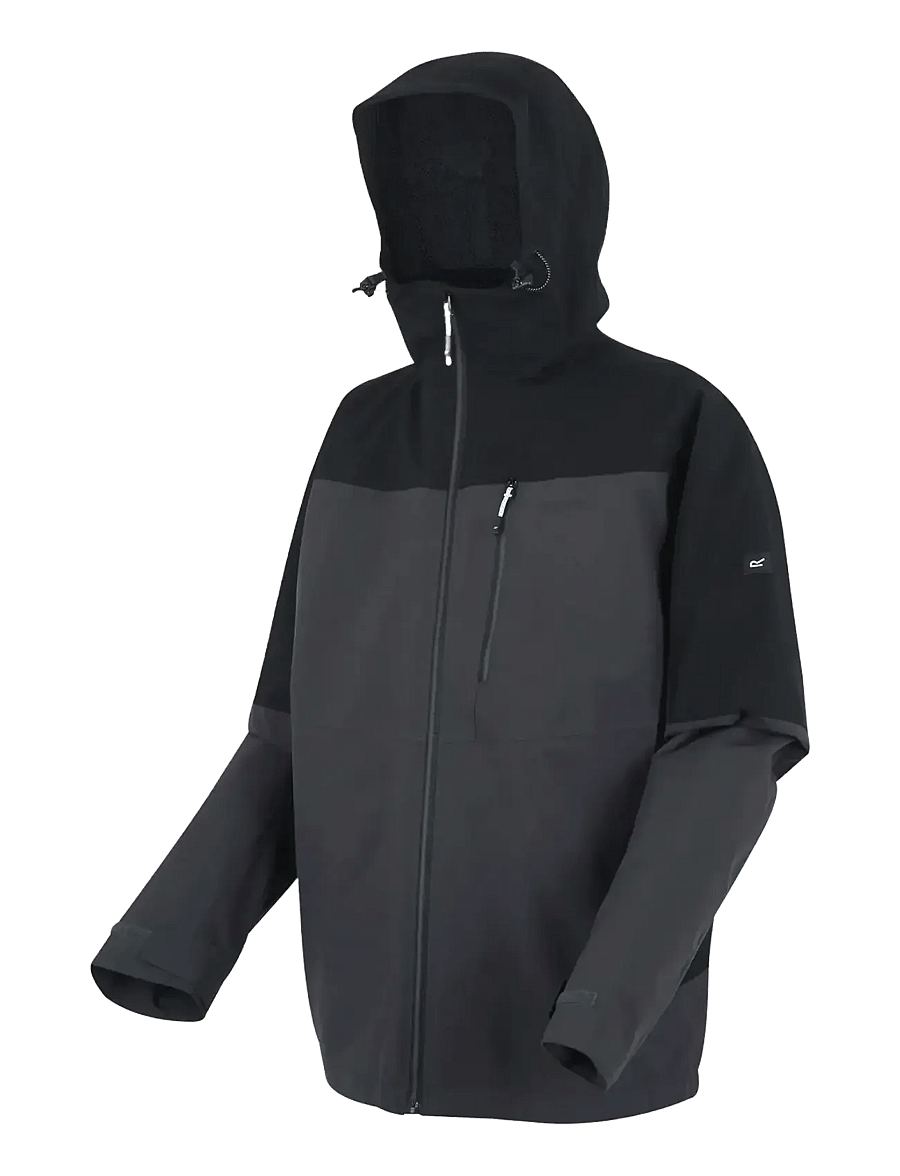 Regatta - Wentwood - friluftsjakker - ash/black - 3