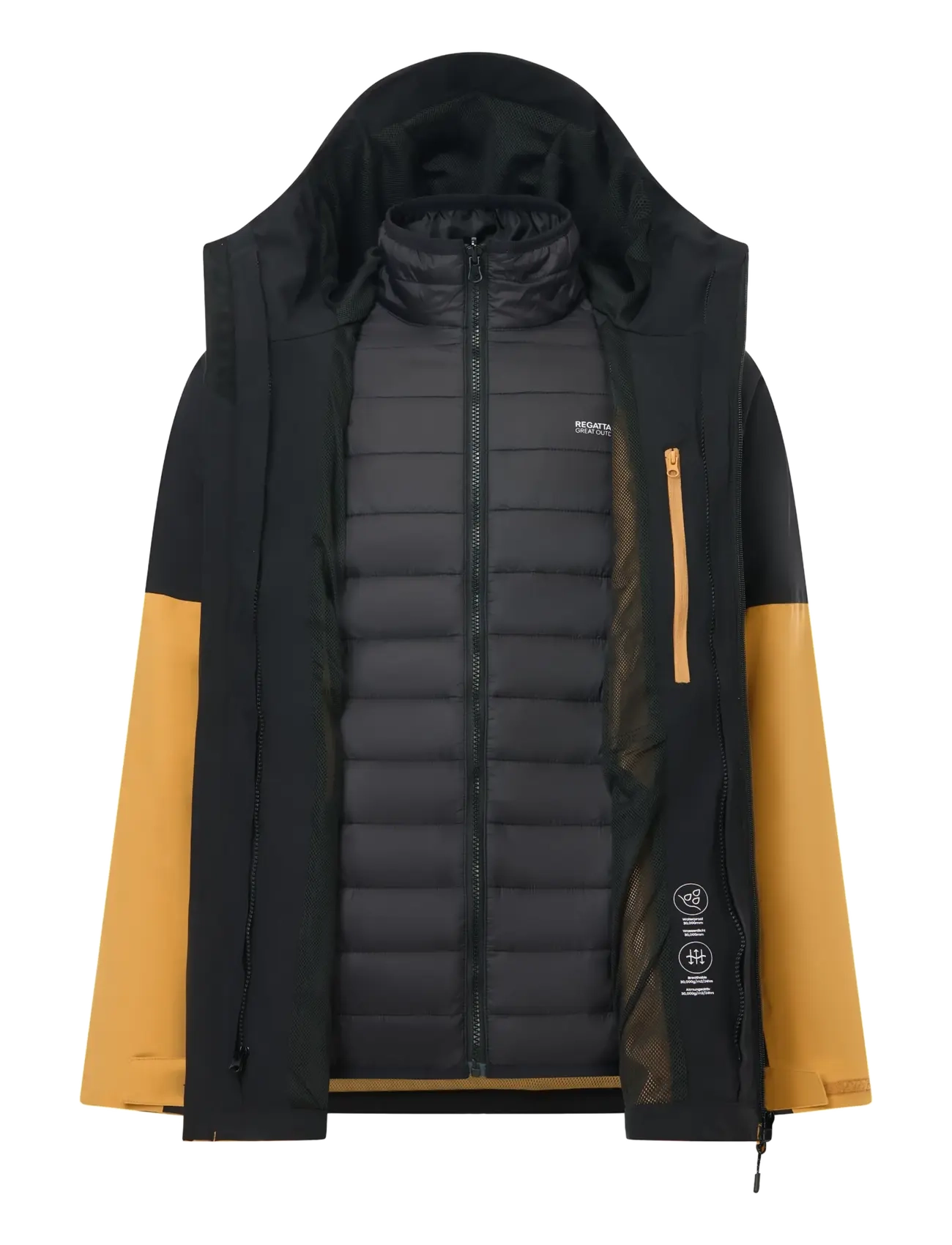 Regatta - Wentwood 3in1 / Wentwood 3in1 - wood brown/black - 2
