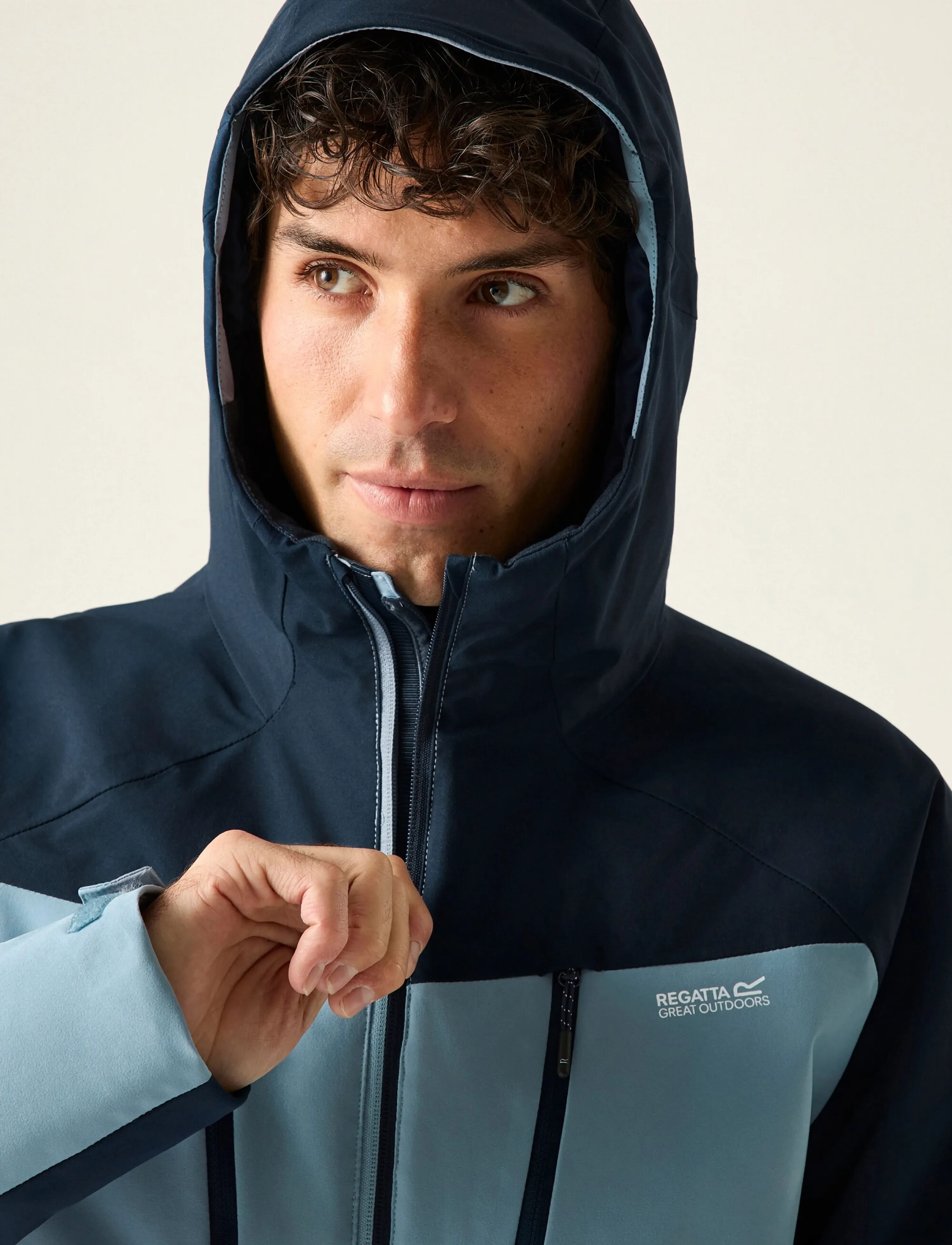 Regatta HightonStrPdJkt - Riided - DUSKYBLUE/NAVY / blue