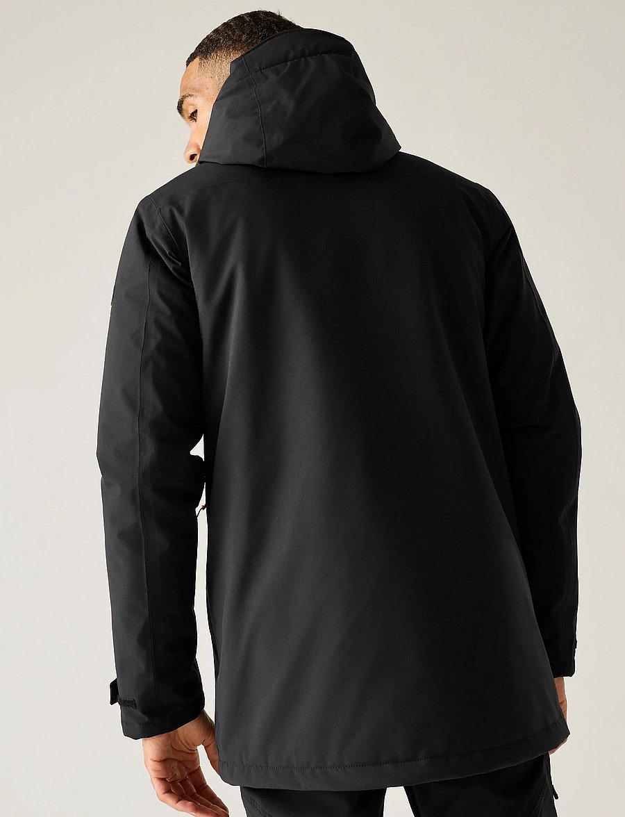 Regatta - Hoscar / Hoscar - outdoor jackets - black (burnt henna) - 4