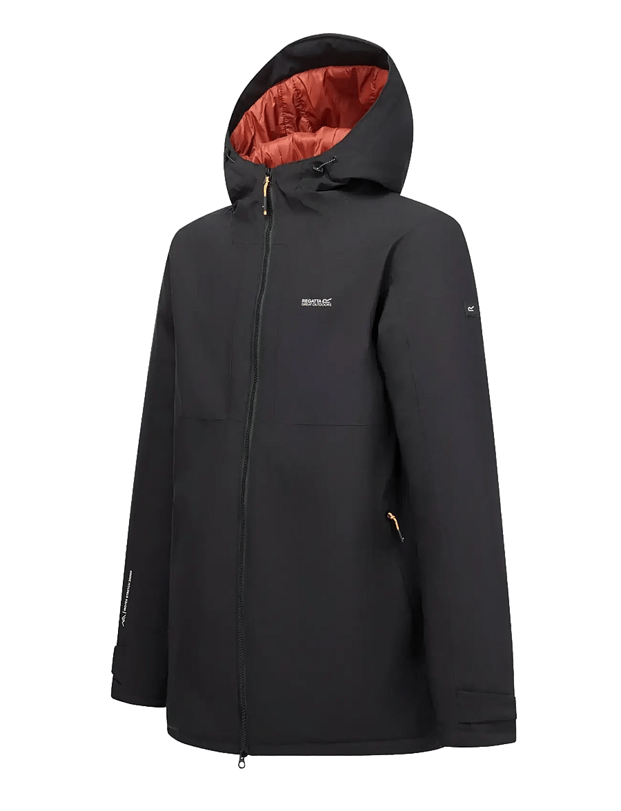 Regatta - Hoscar / Hoscar - outdoor jackets - black (burnt henna) - 3