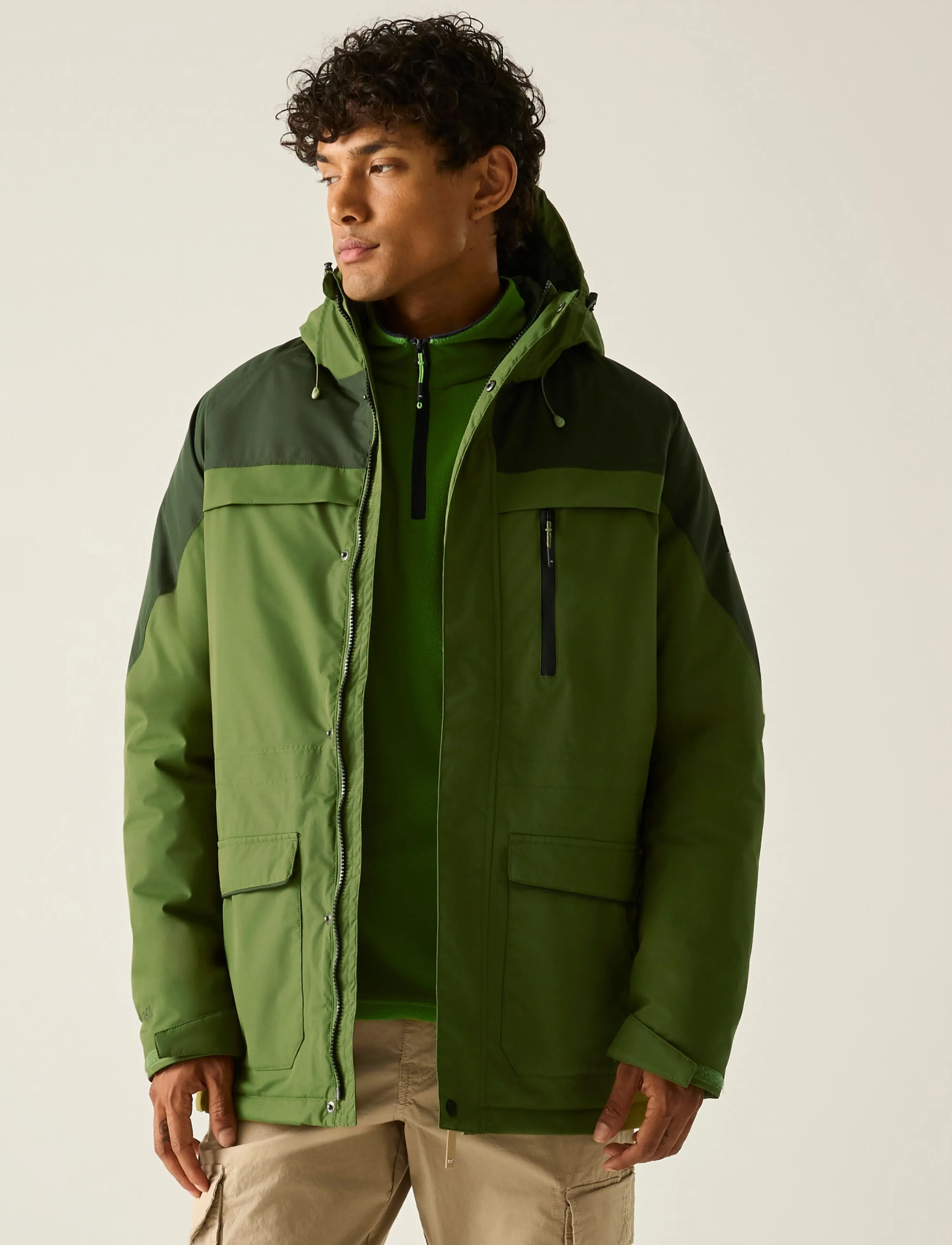 Regatta - Stanford - nephrite green/dark khaki - 0