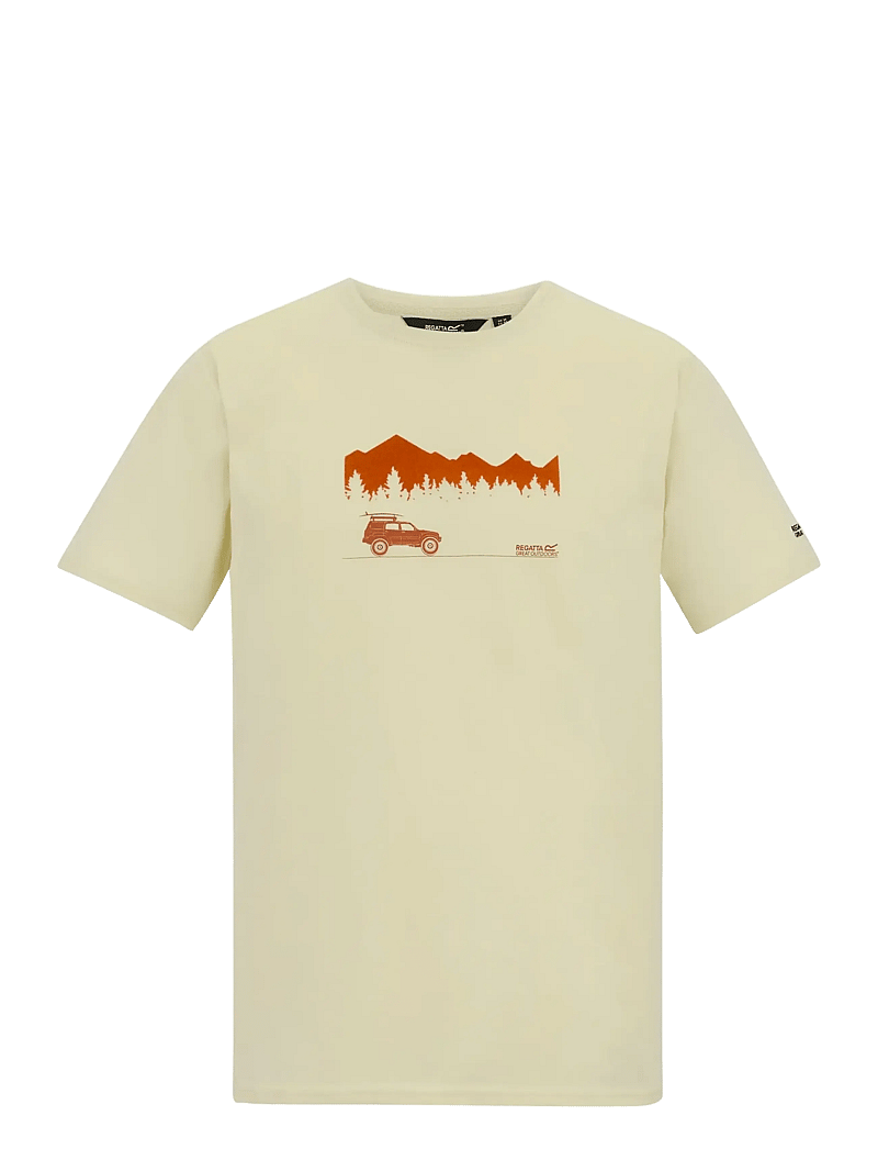Regatta - Cline IX - t-shirts - white stone - 1