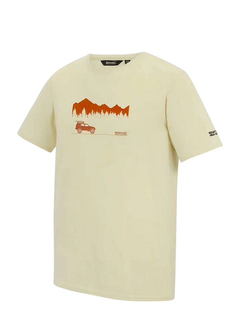 Regatta - Cline IX - t-shirts - white stone - 3